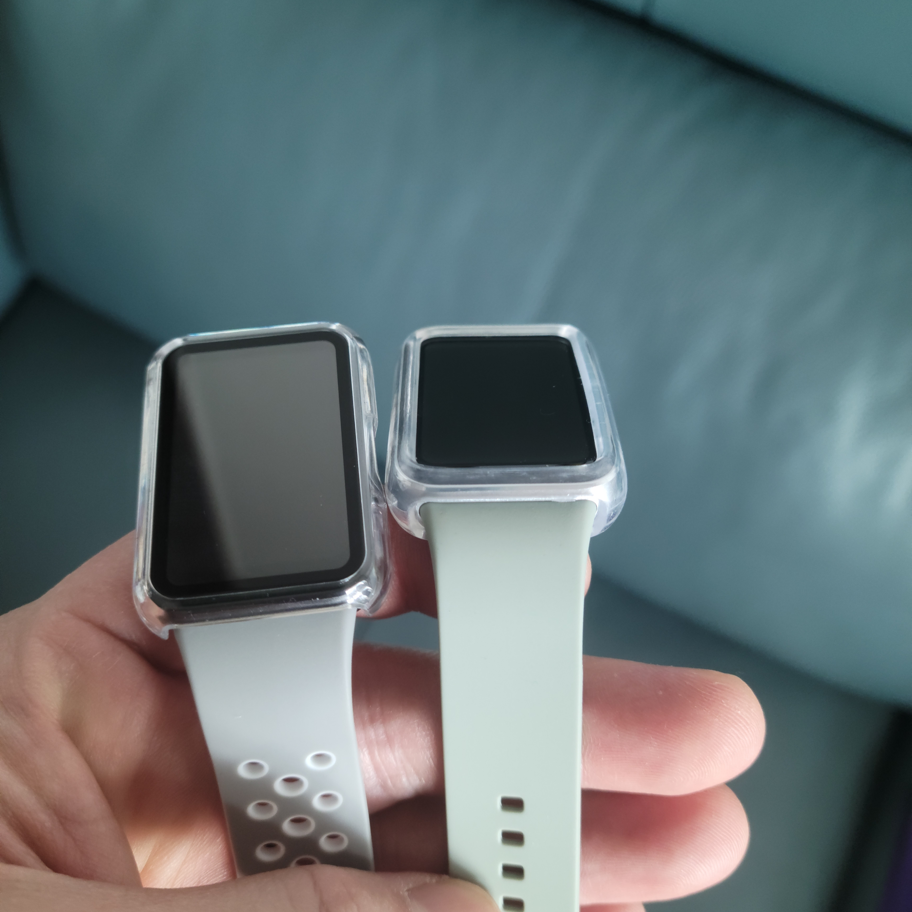 Samsung Galaxy Fit3 40mm Bluetooth Silver 착용 스타일