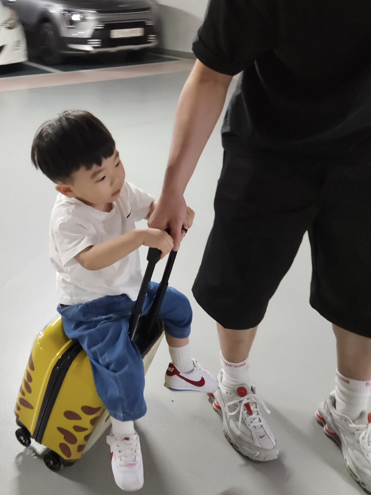 Supreme x The North Face Printed Pocket T-Shirt Black - 23SS, Nike NSW Circa French Terry Shorts Black - Asia 착용 스타일