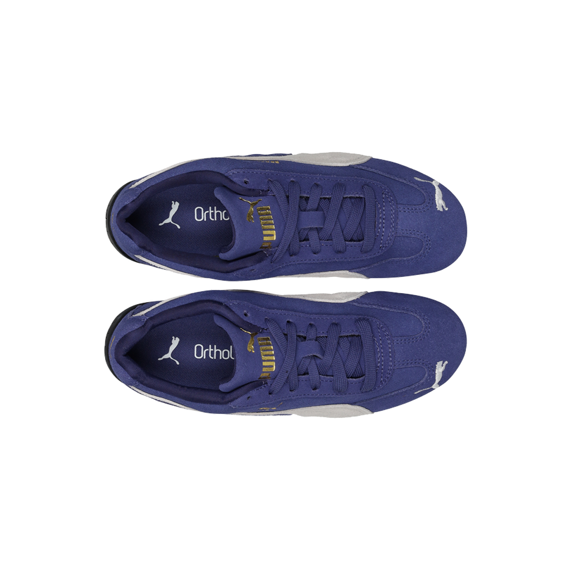 (JR) 푸마 스피드캣 블루 크리스탈 화이트((JR) Puma Speedcat Blue Crystal White) - 2