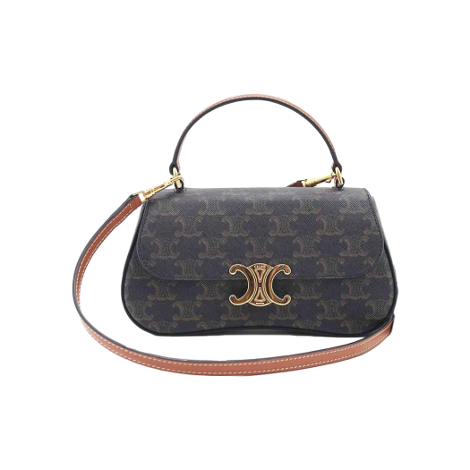 ITWSJS8PMASG Celine Teen Lola Triomphe Canvas Tan 119532