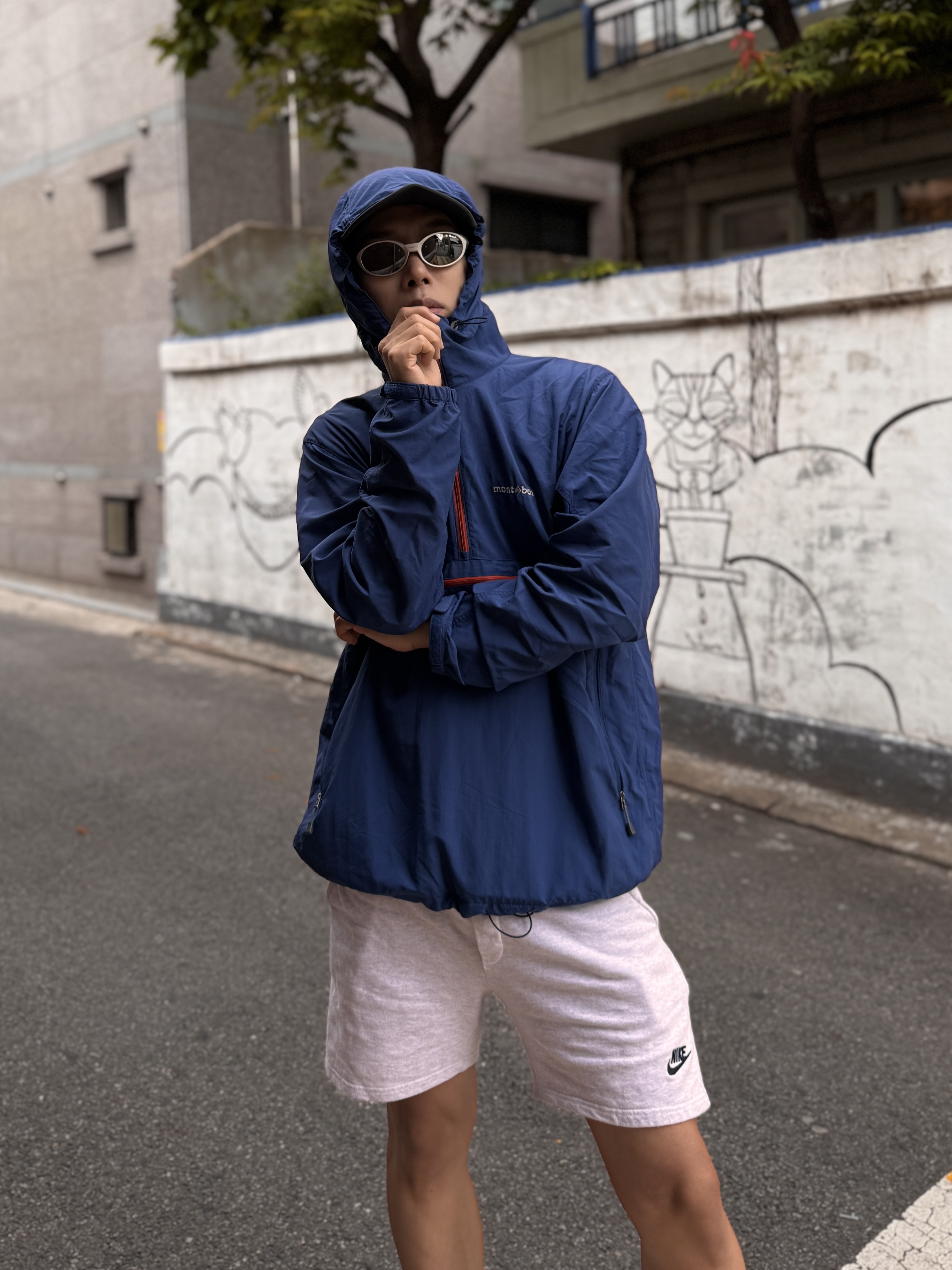 Oakley Eye Jacket Redux Silver Frame Prizm Black Polarized Lenses High Bridge Fit 착용 스타일 - 1