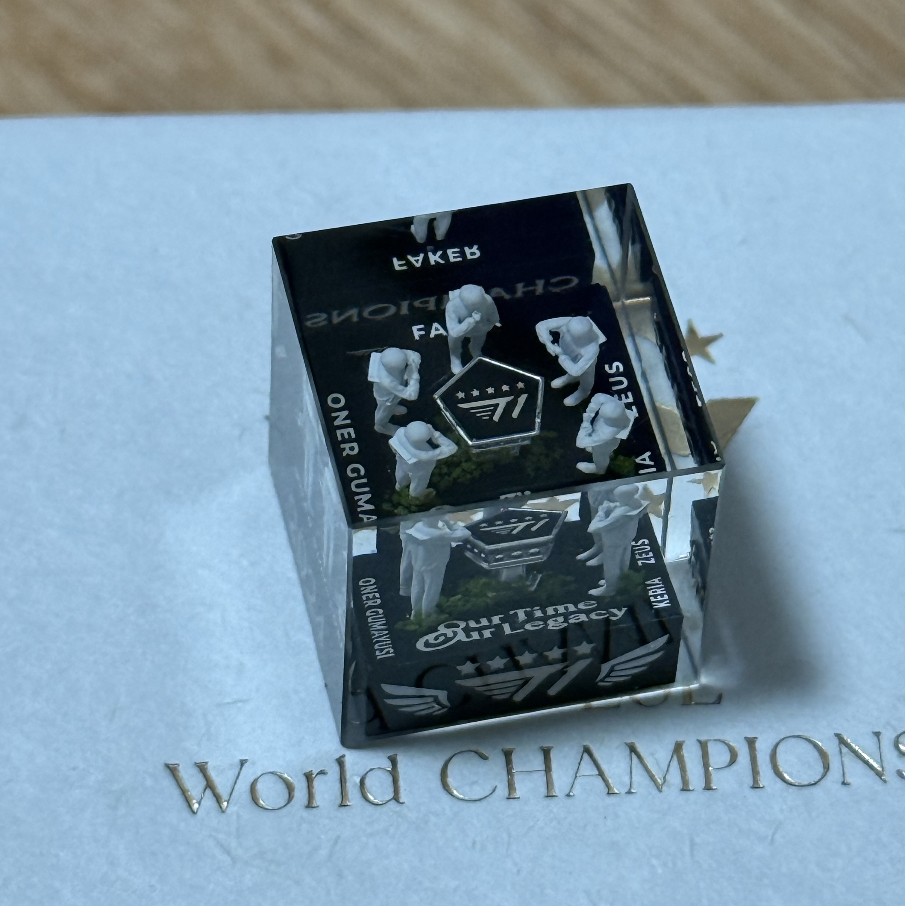 T1 2024 World Champions Keycap 착용 스타일 - 2