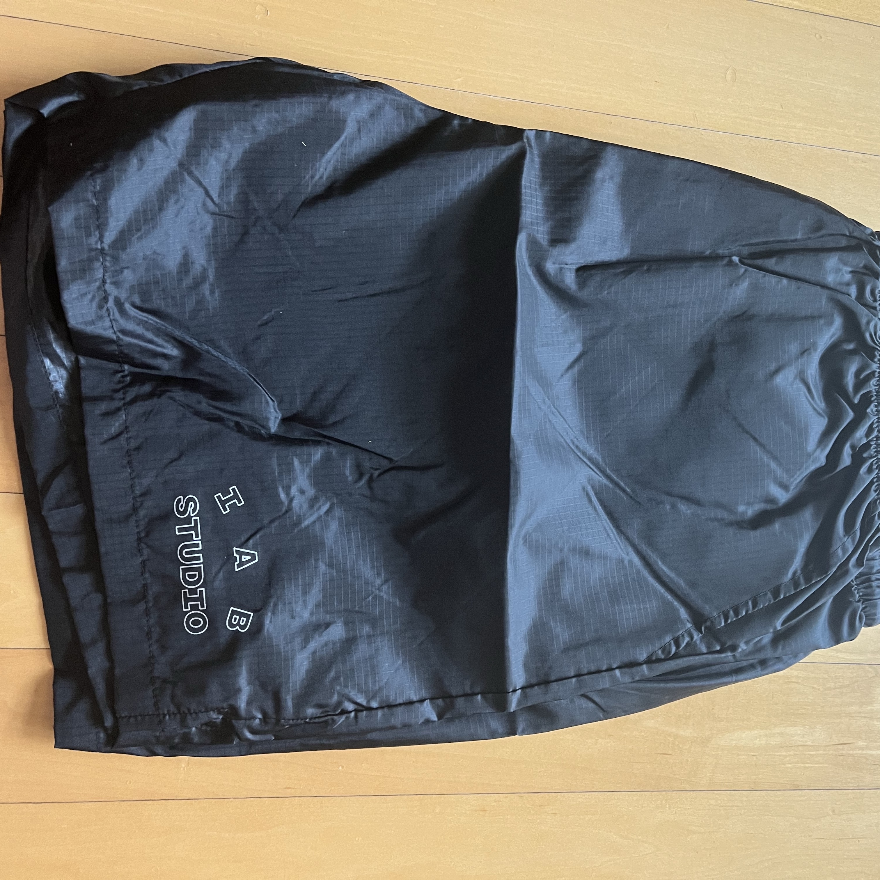 IAB Studio Ripstop Shorts Black 착용 스타일