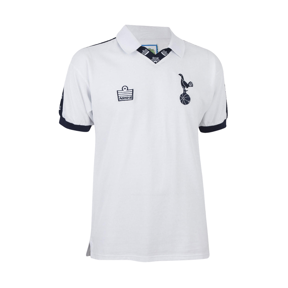 토트넘 홋스퍼 스퍼스 레트로 1978 어드마이럴 홈 셔츠 화이트(Tottenham Hotspur Spurs Retro 1978 Admiral Home Shirt White)