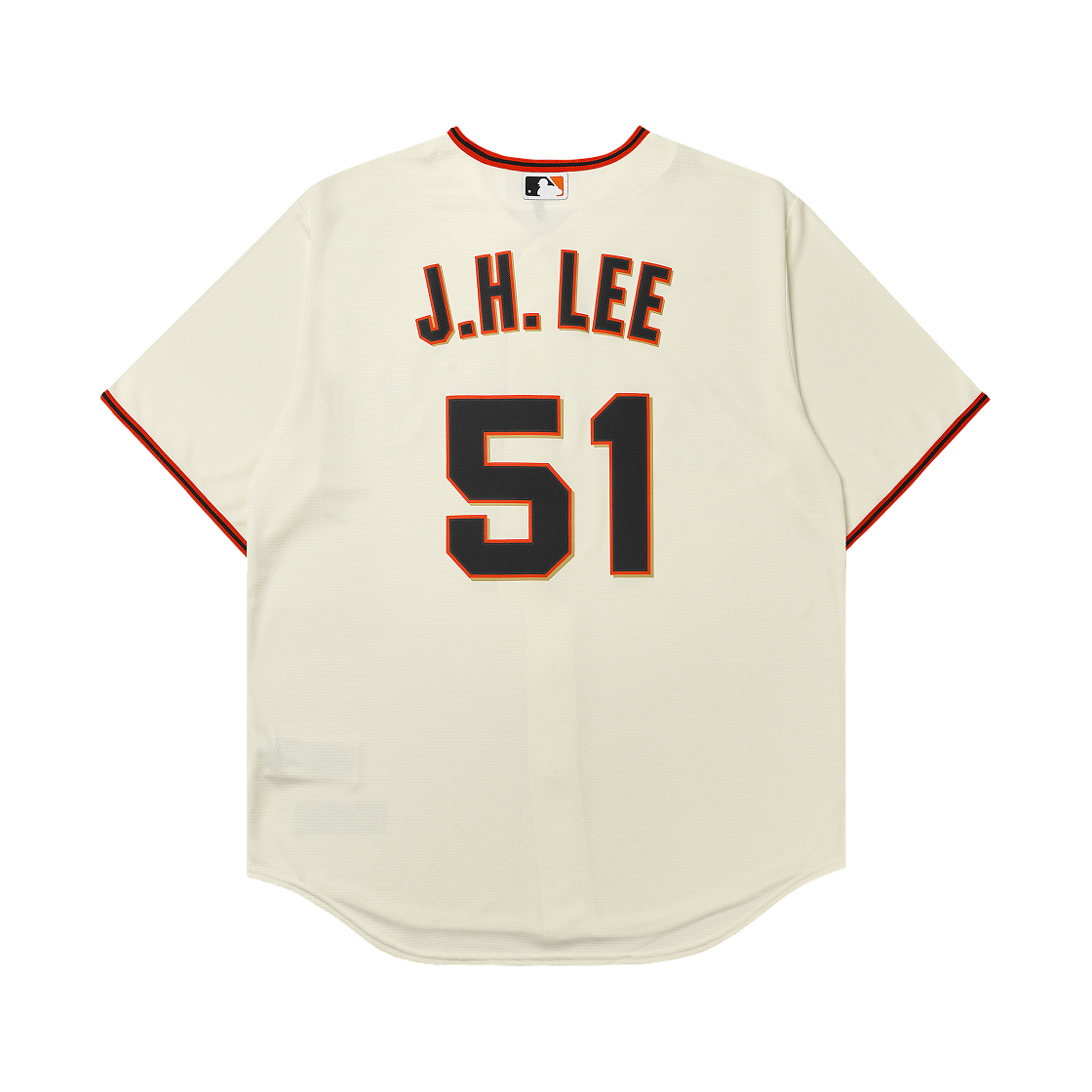 나이키 MLB 샌프란시스코 자이언츠 이정후 홈 레플리카 저지 코코넛 밀크(Nike MLB Sanfrancisco Giants Lee Jung Hoo Home Replica Jersey Coconut Milk)