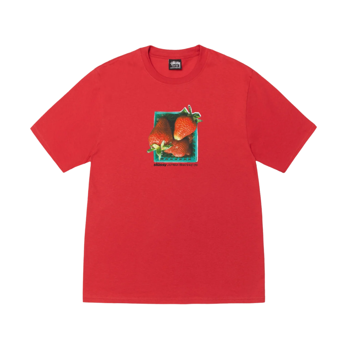 스투시 베리즈 티셔츠 카옌(Stussy Berries T-Shirt Cayenne) - 1
