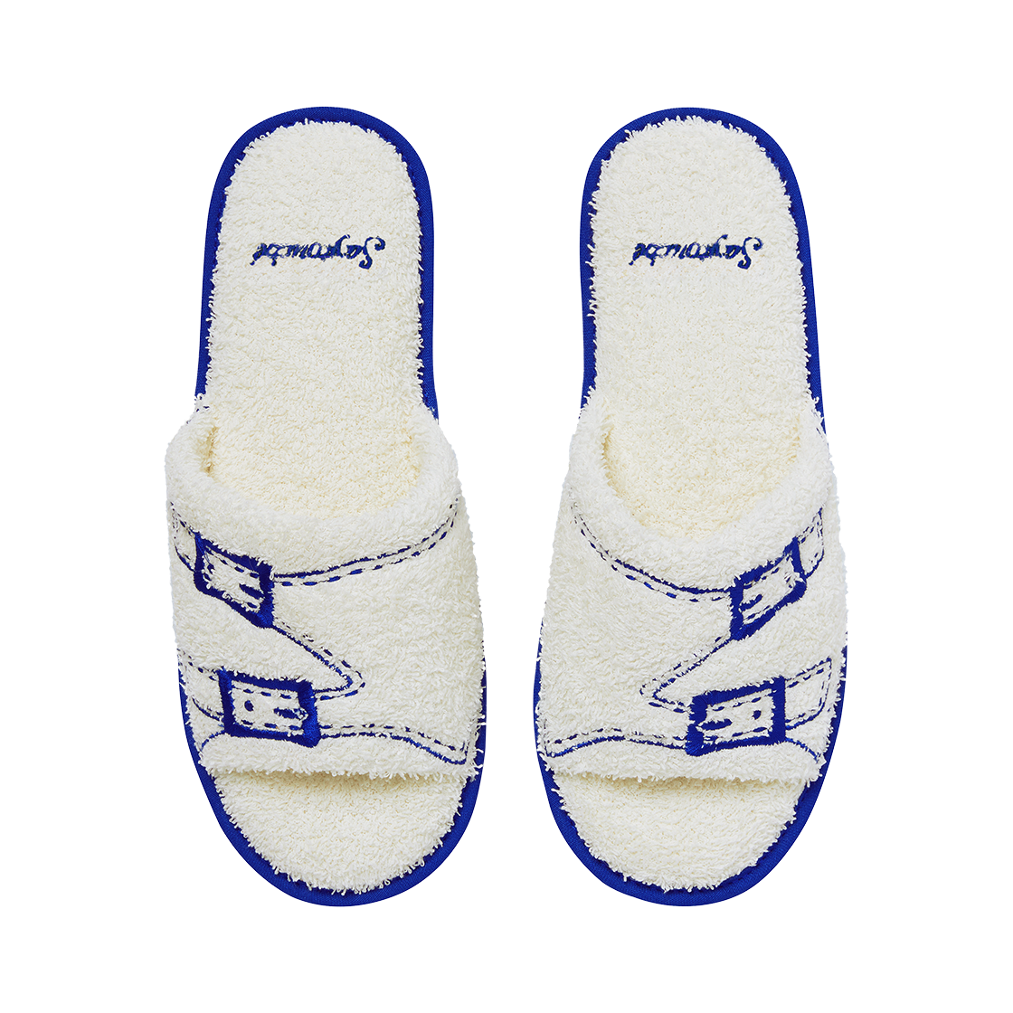 세이투셰 버클 룸 슈즈 크림