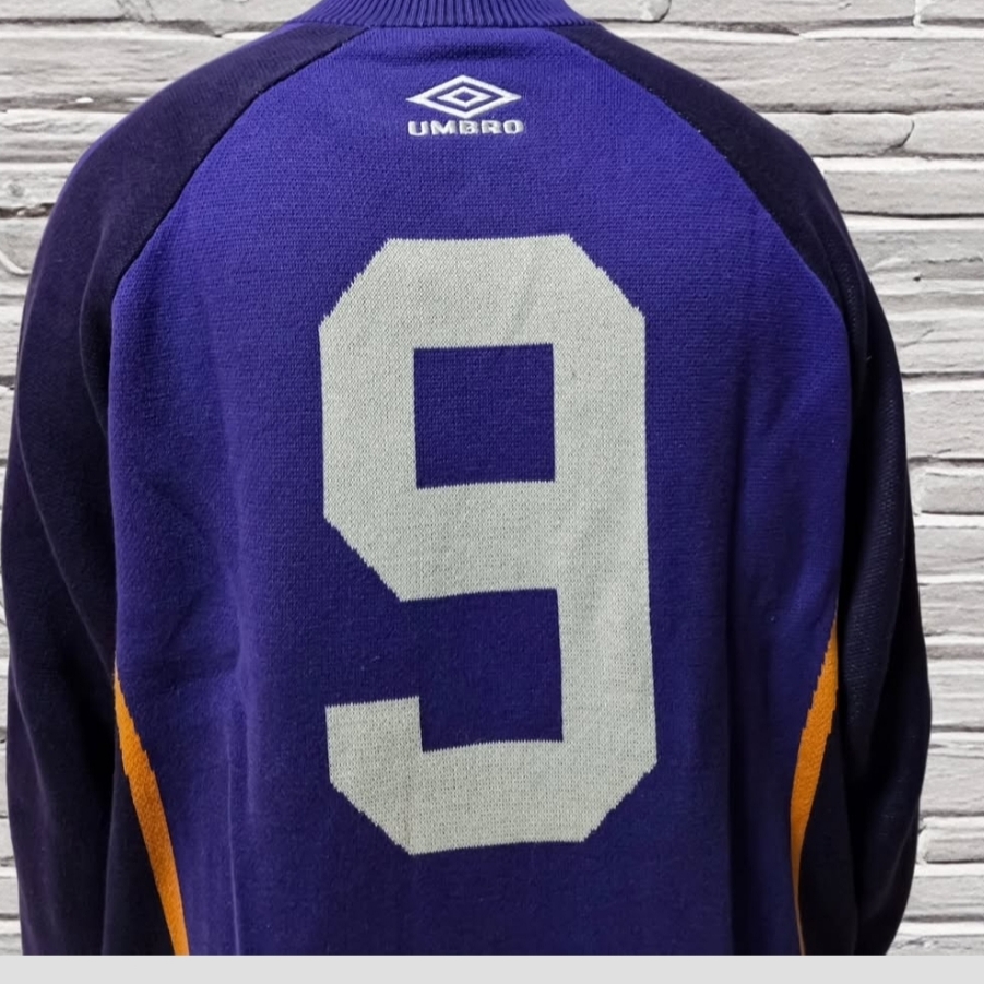 Supreme x Umbro Zip Up Sweater Purple - 25SS 착용 스타일 - 5
