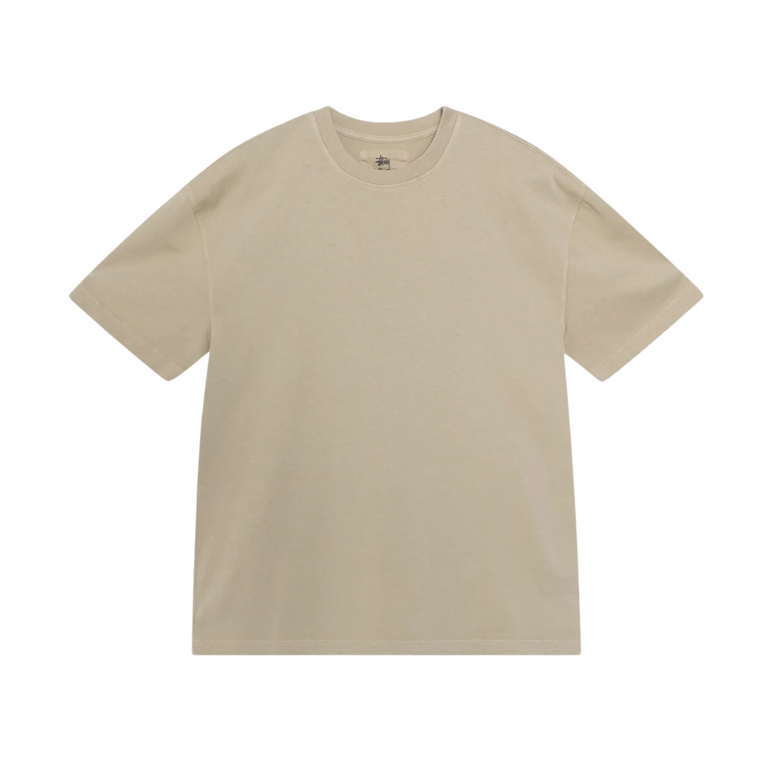 스투시 가먼트 다이트 SS 티셔츠 탄