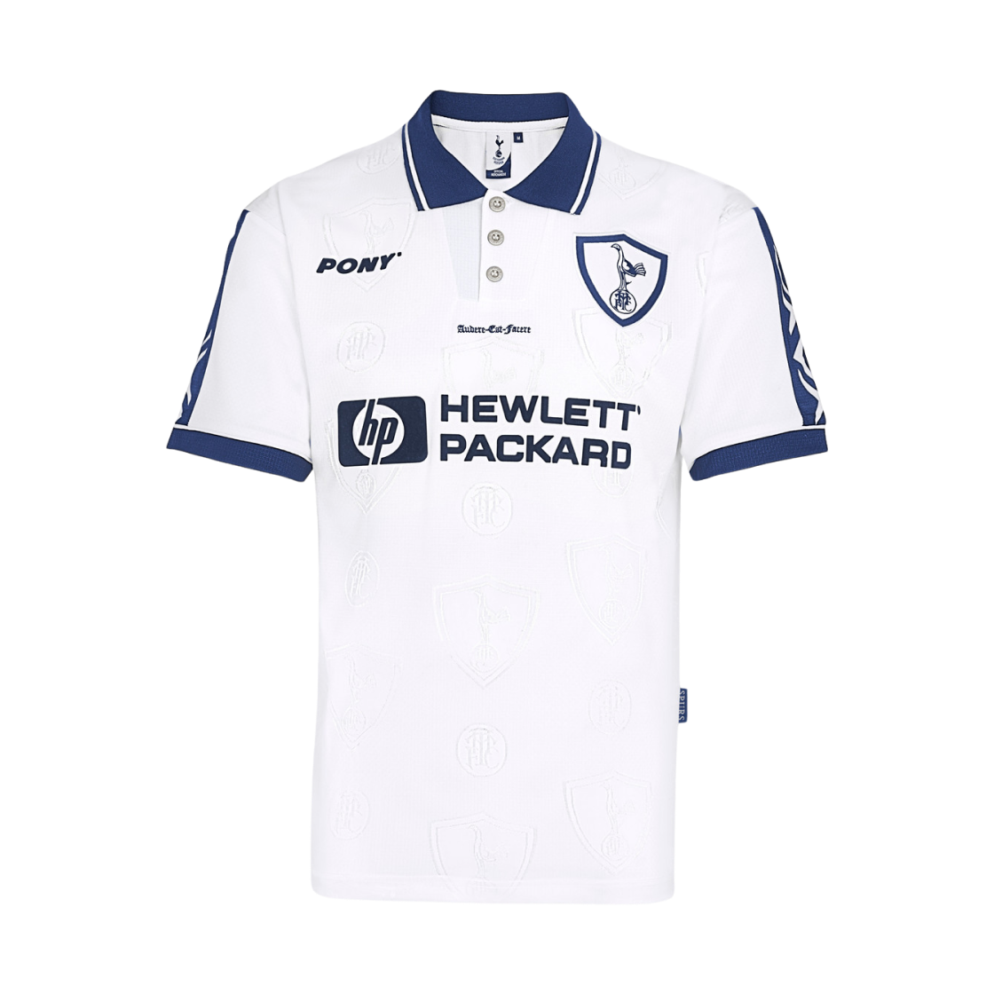토트넘 홋스퍼 스퍼스 레트로 포니 1995 홈 셔츠 화이트 (논 마킹 버전)(Tottenham Hotspur Spurs Retro Pony 1995 Home Shirt White (Non Marking Ver.)) - 1