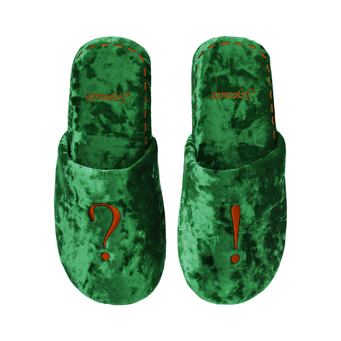 세이투셰 벨벳 룸 슈즈 그린