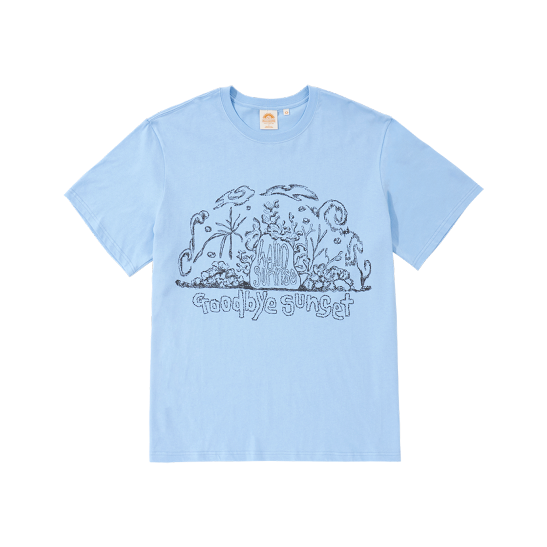 헬로선라이즈 ETC블랭크 언더더씨 티 스카이블루