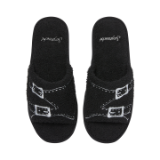 Say Touche Buckle Room Shoes Black