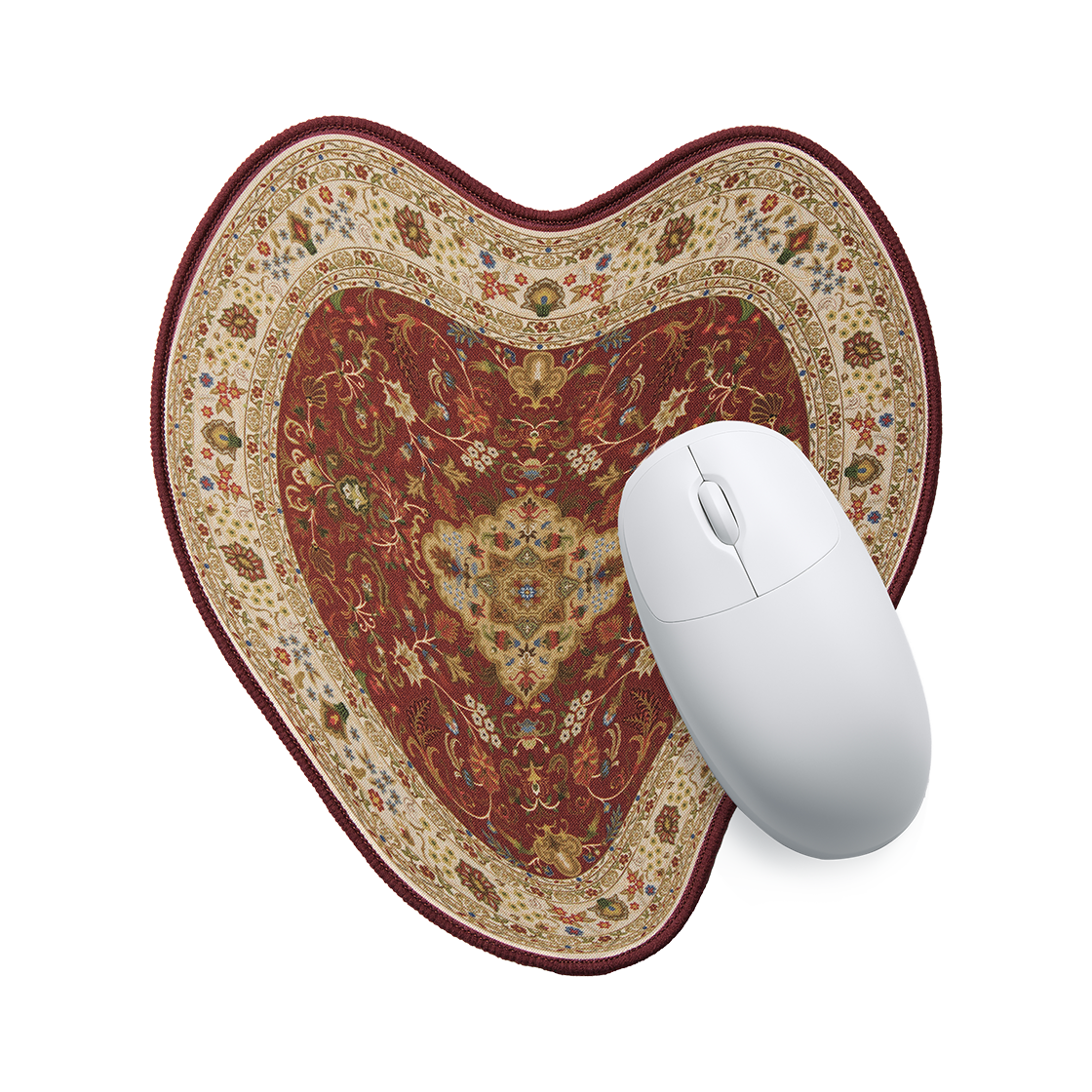 _SAYTOUCHE64 Say Touche Liquified Persian Mouse Pad Burgundy