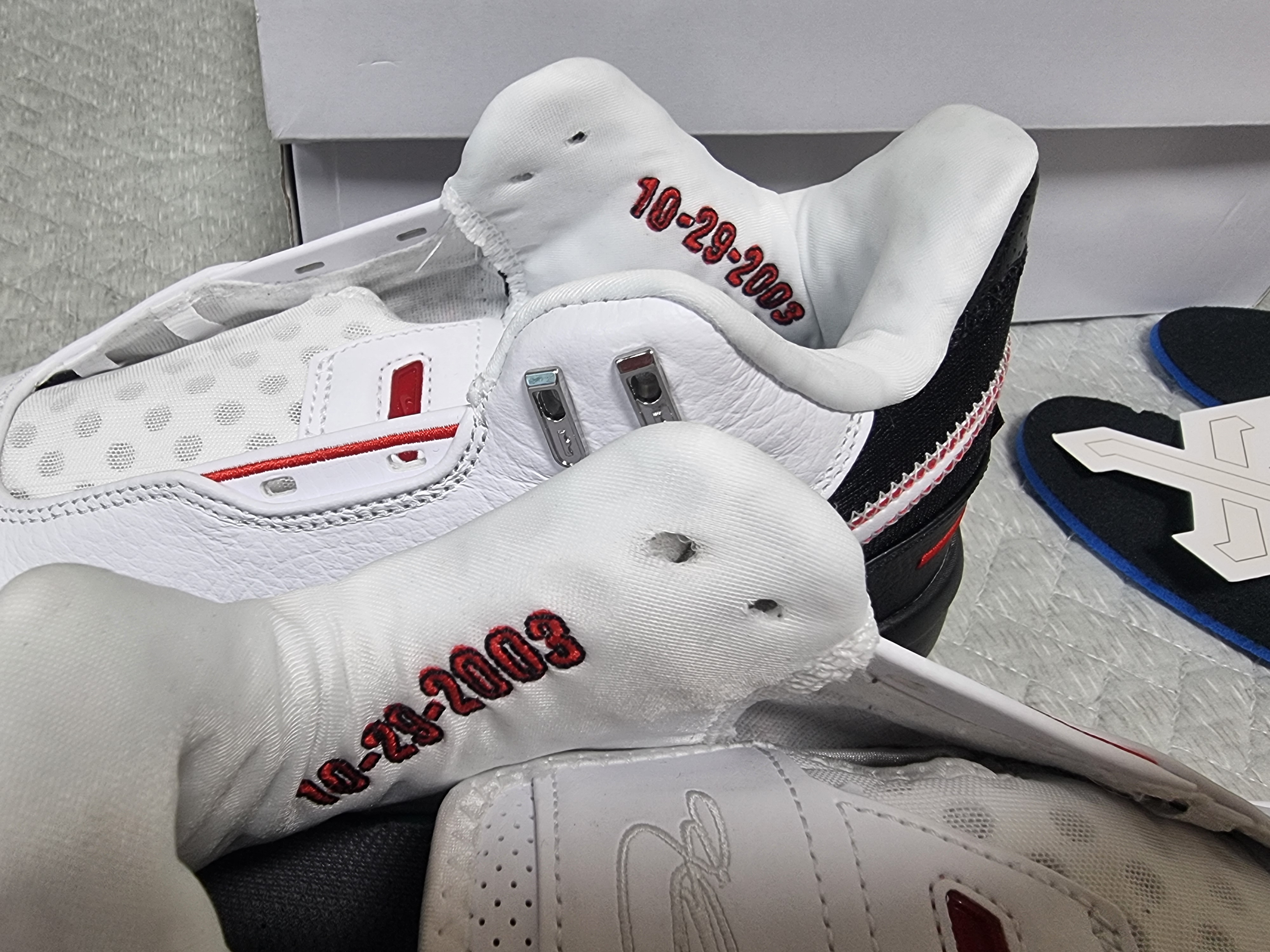 Nike Zoom LeBron NXXT Gen AMPD White University Red, Nike Air Zoom Generation White Black 2023 착용 스타일 - 2