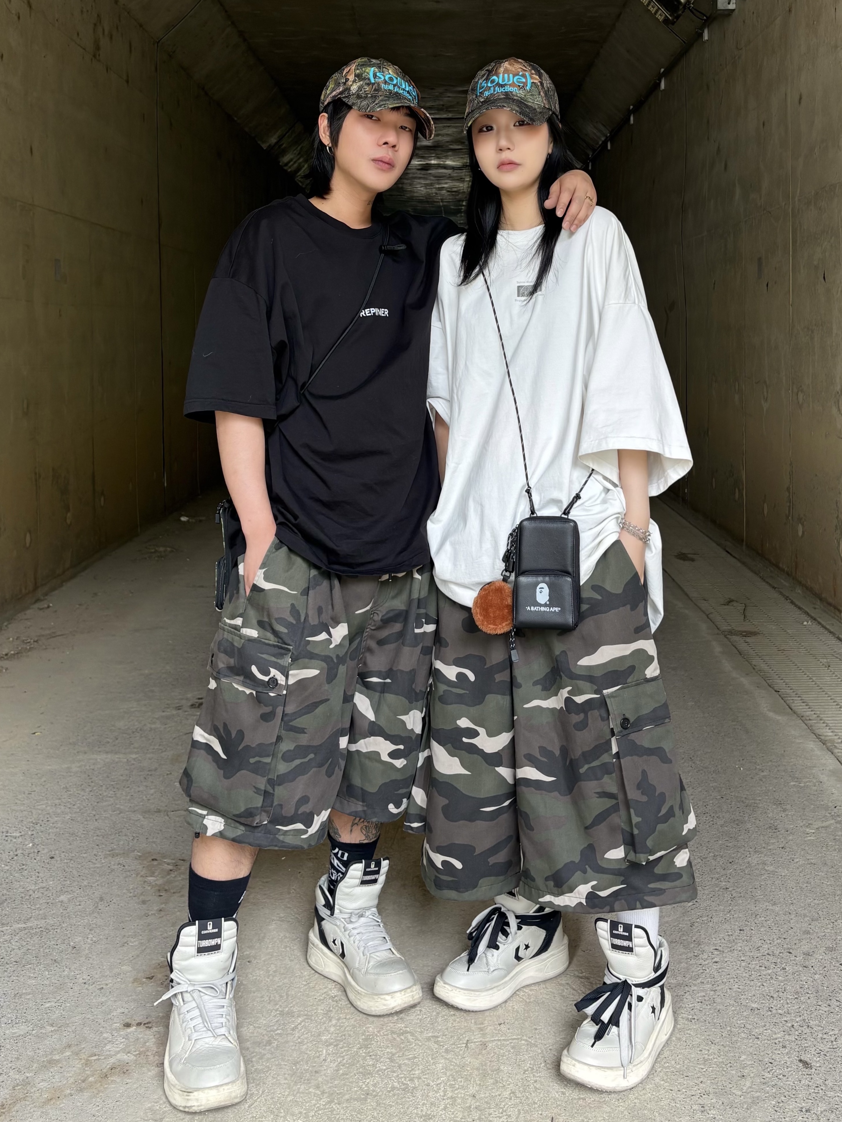 Converse x Drkshdw Turbowpn Pelican 착용 스타일 - 2