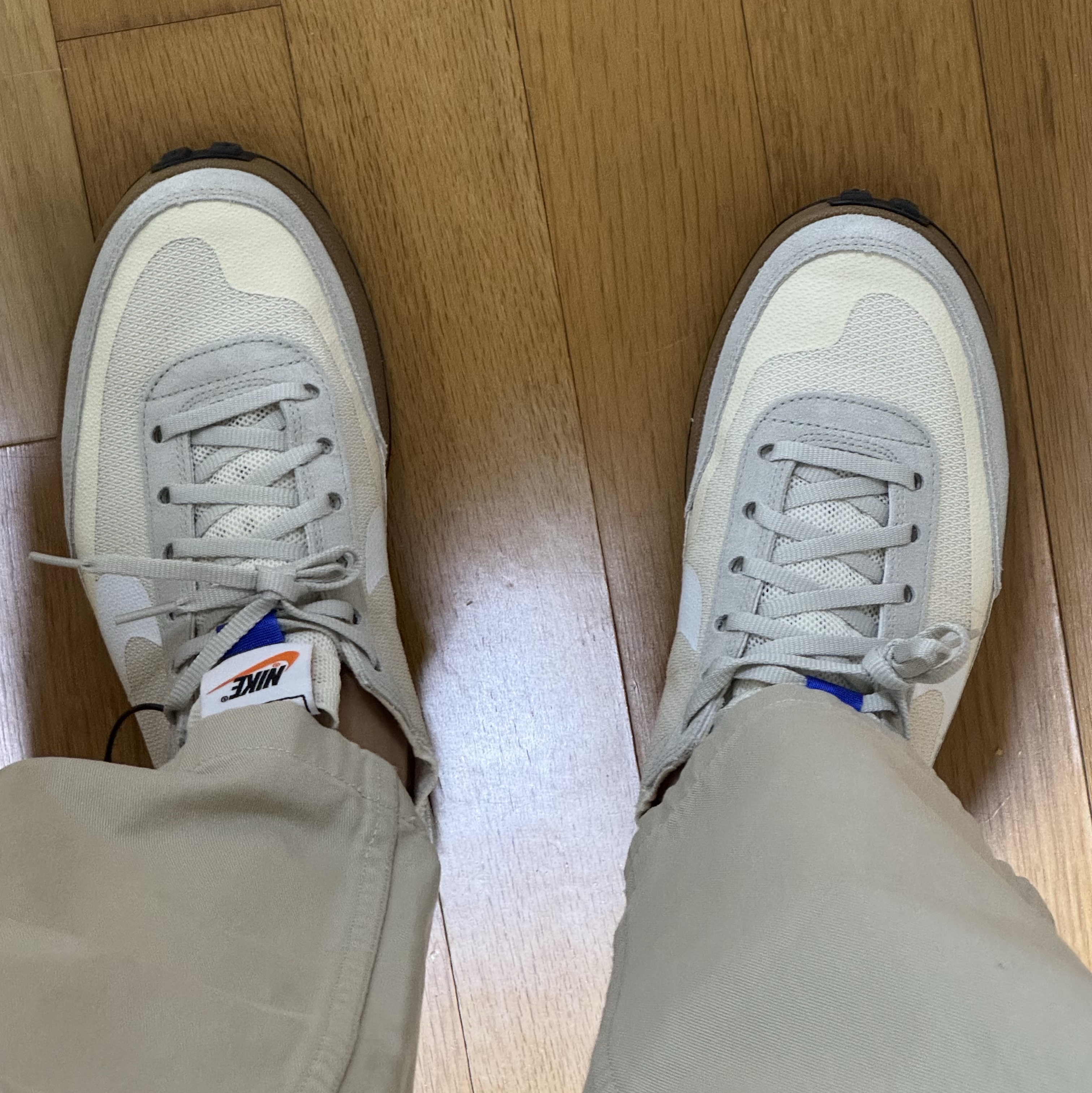 Nike x Tom Sachs General Purpose Shoe Light Cream 착용 스타일