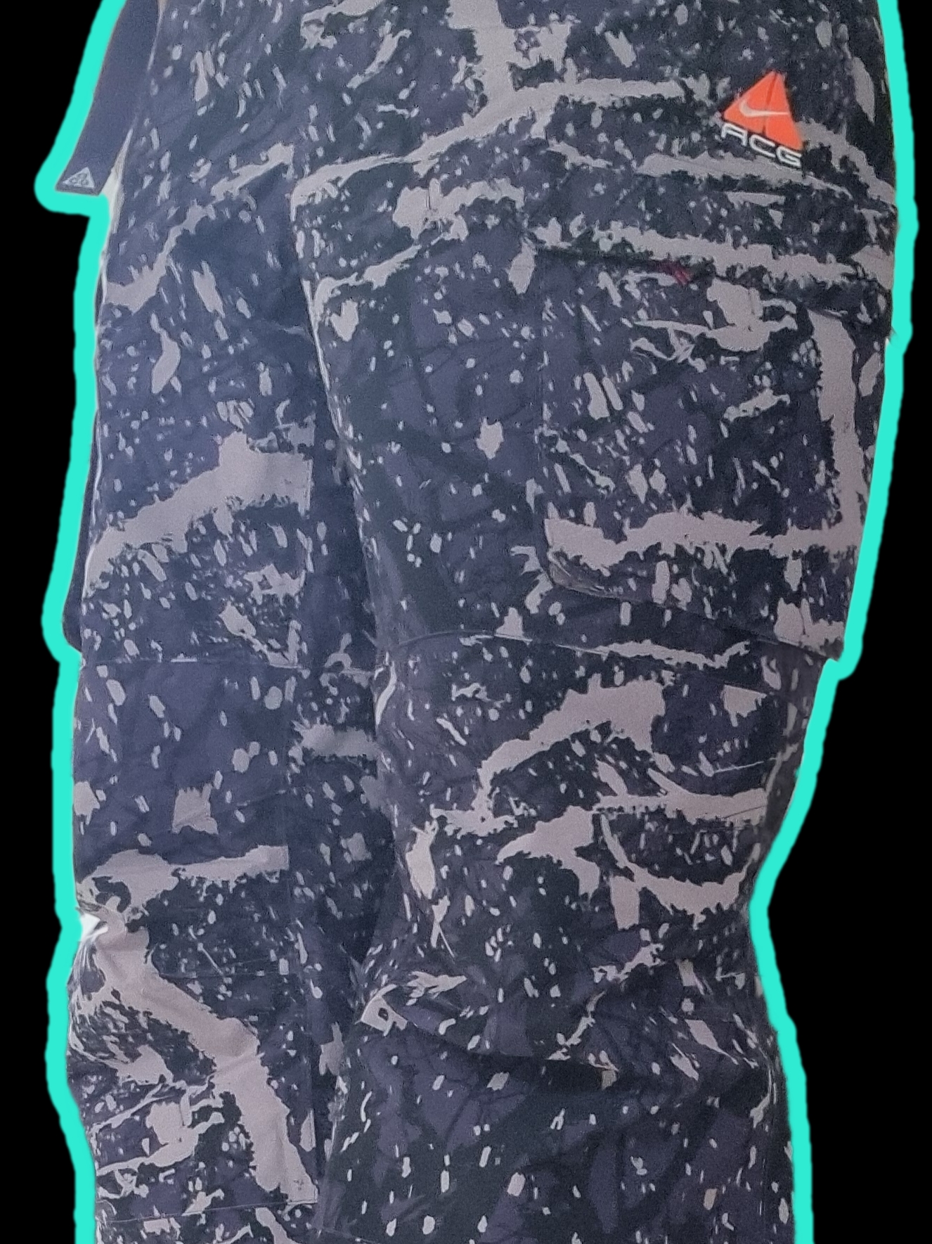 Nike ACG Chenna Vortex Storm-Fit Pants Dark Raisin Anthracite - Asia 착용 스타일