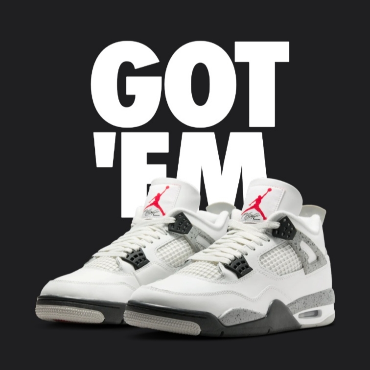 Jordan 4 Retro OG White Cement 2025 착용 스타일