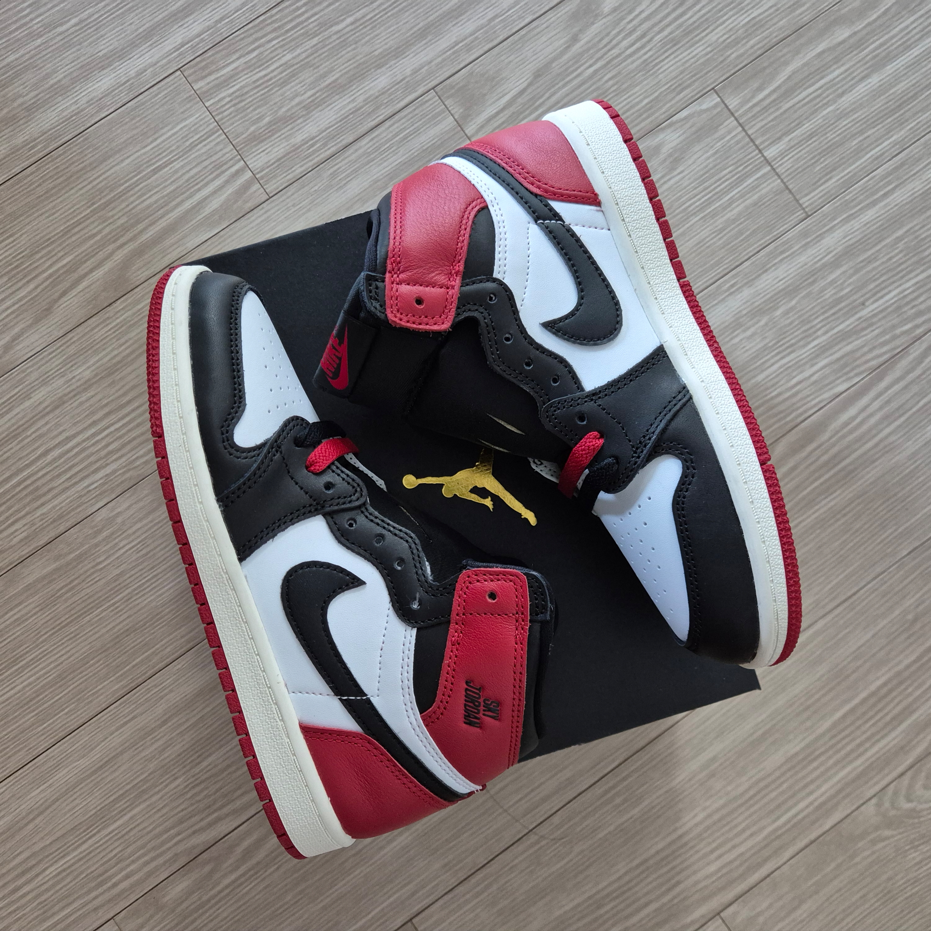 (PS) Jordan 1 Retro High OG Black Toe 착용 스타일
