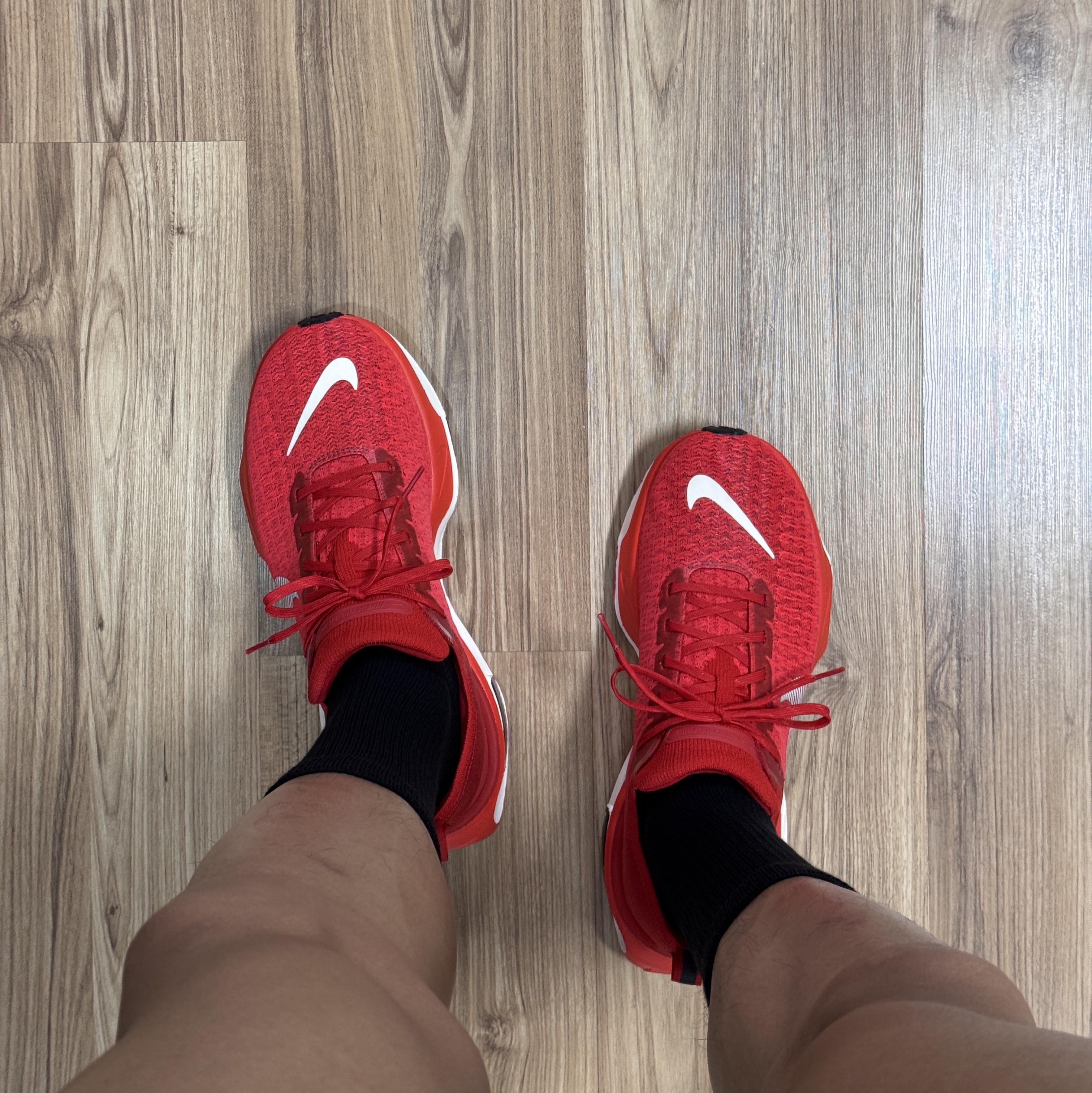 Nike ZoomX Invincible Run 3 University Red White 착용 스타일