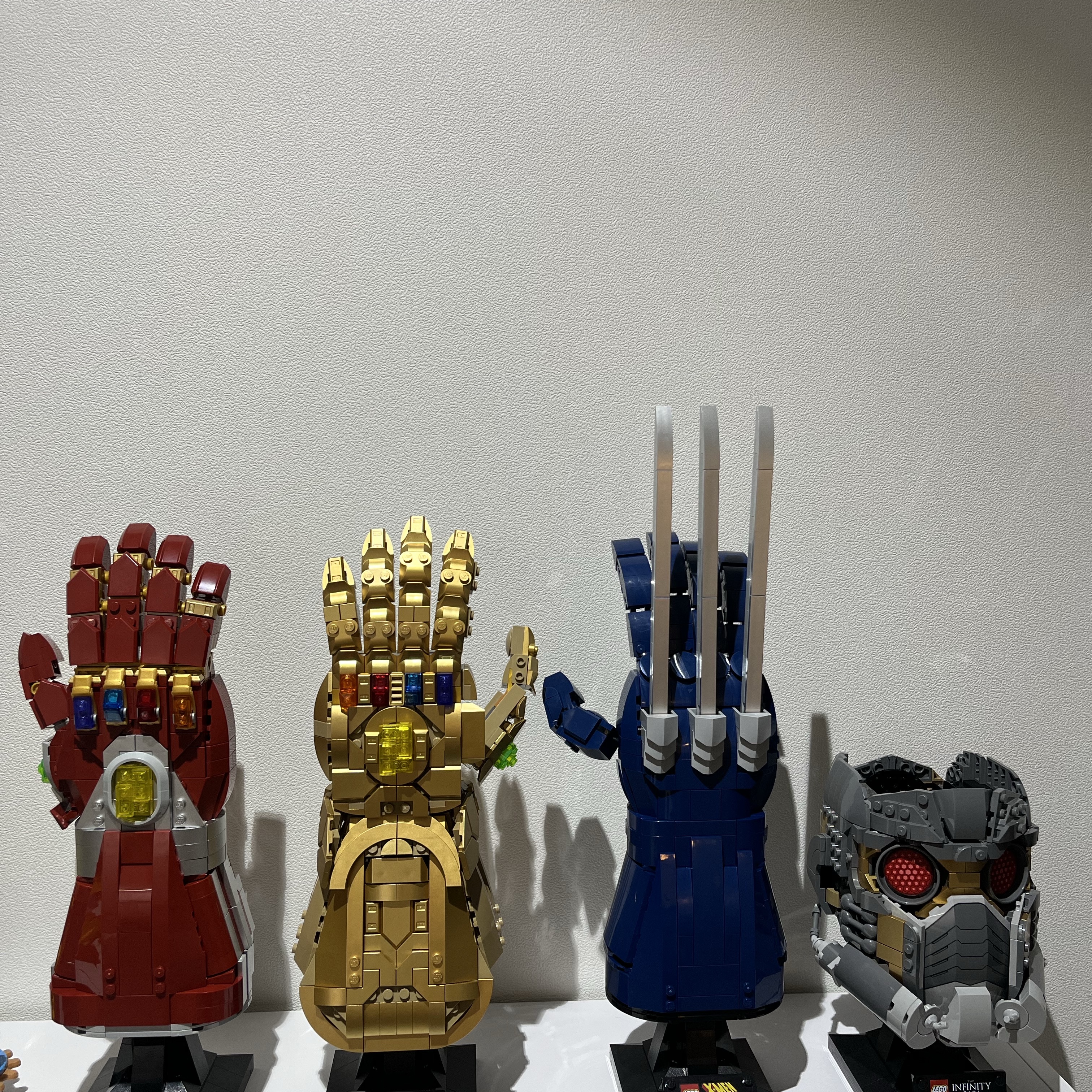 Lego Marvel Star-Lord's Helmet 착용 스타일