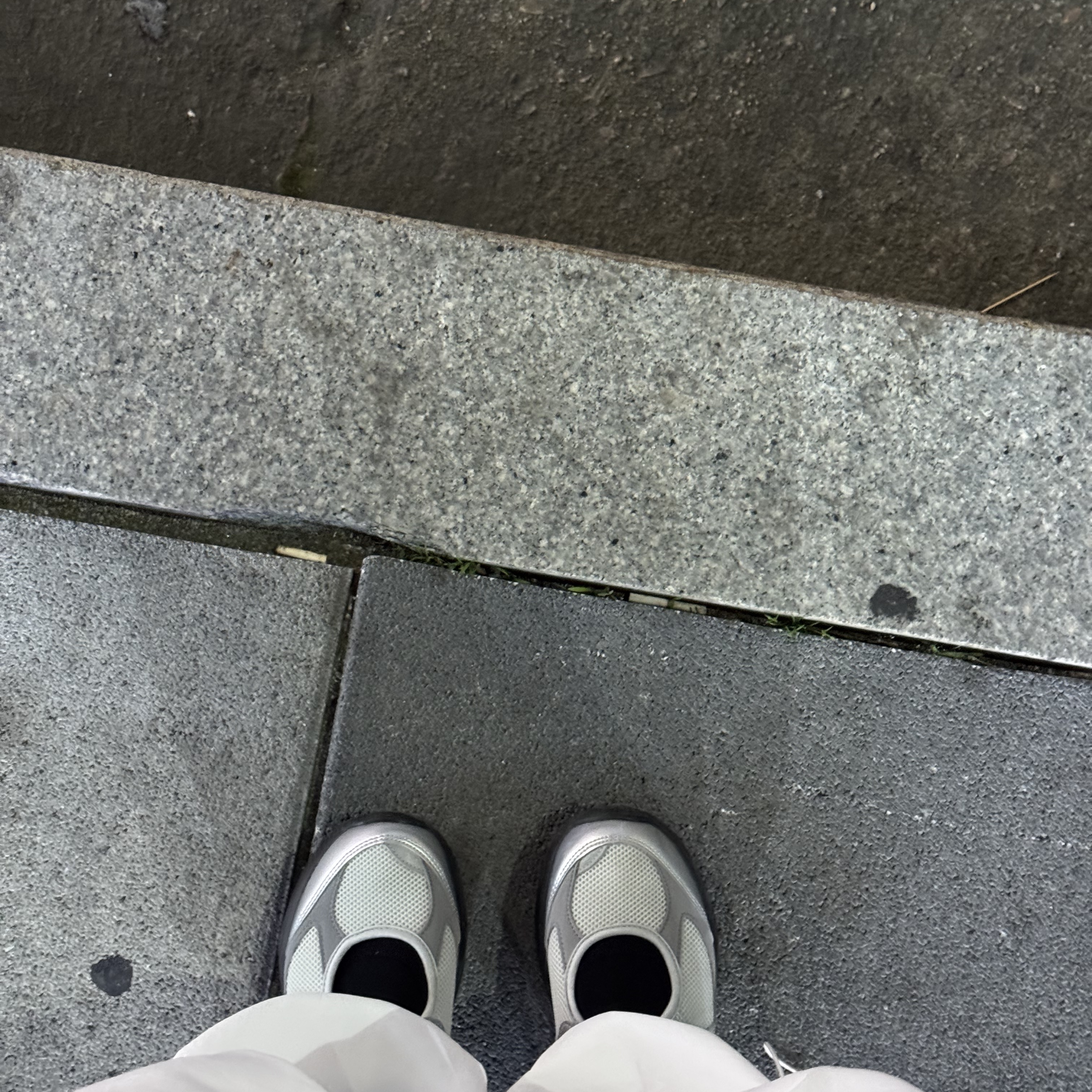 (W) New Balance Breeze SD2202 Metalic Silver 착용 스타일