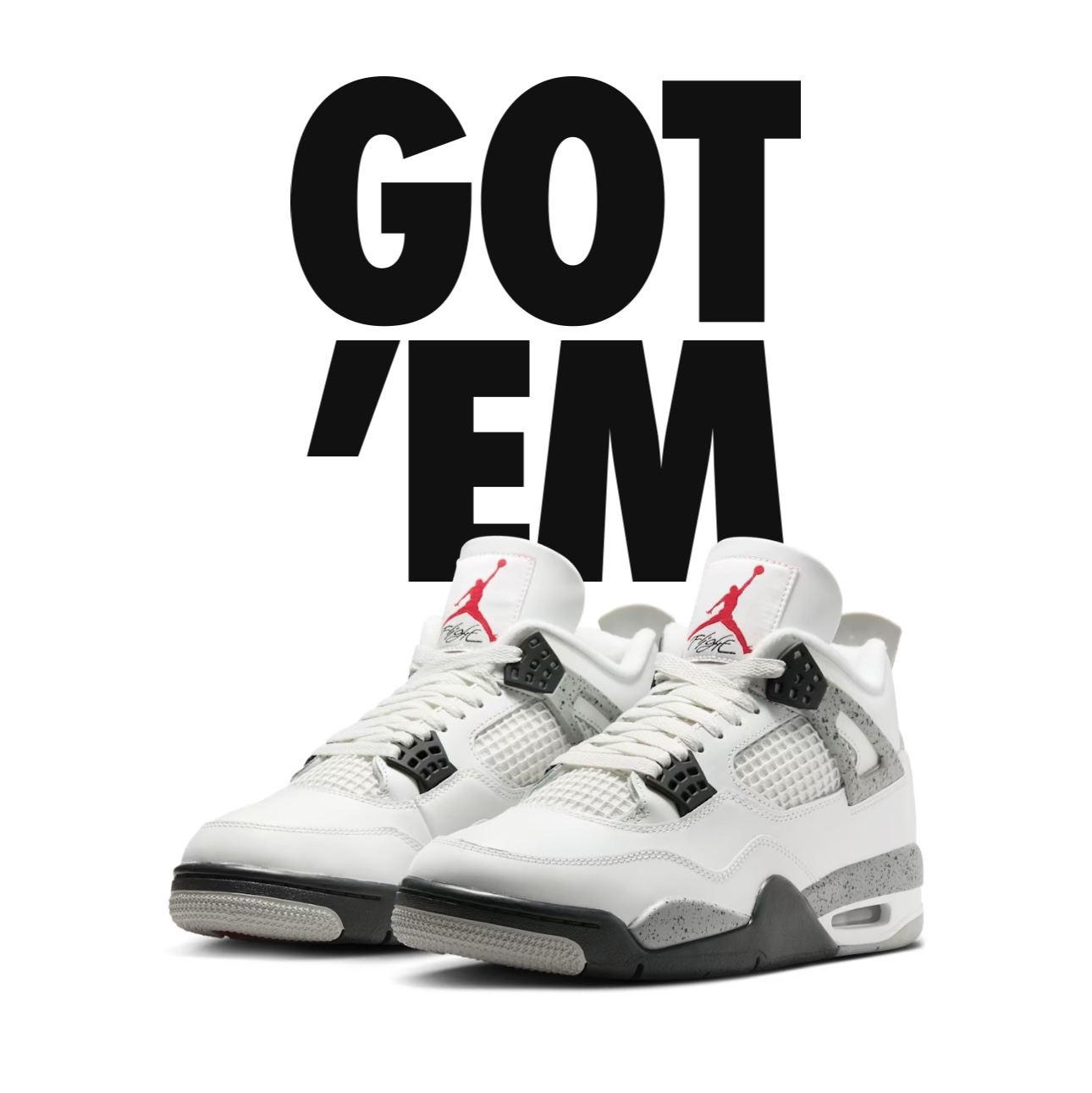 Jordan 4 Retro OG White Cement 2025 착용 스타일