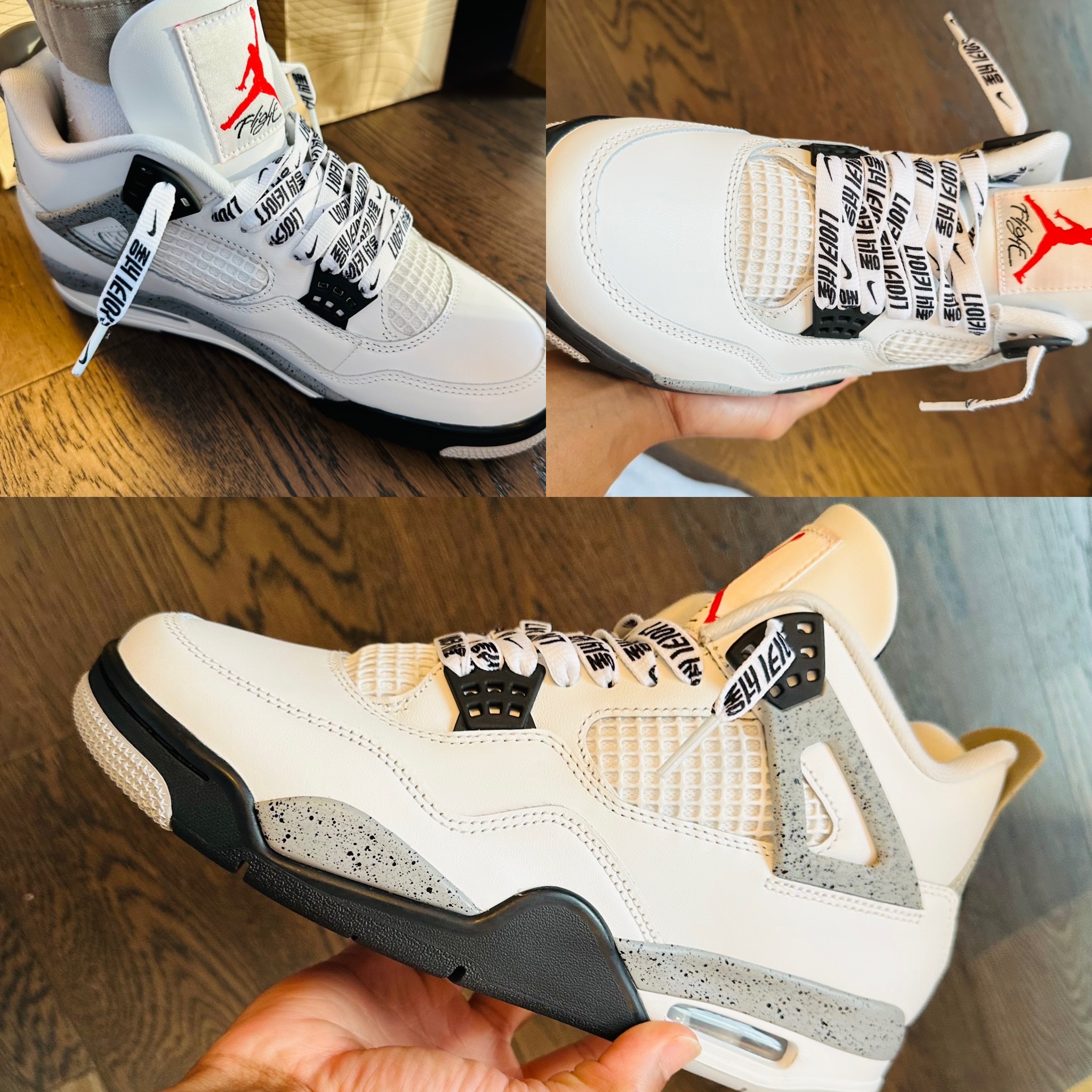 Jordan 4 Retro OG White Cement 2025 착용 스타일