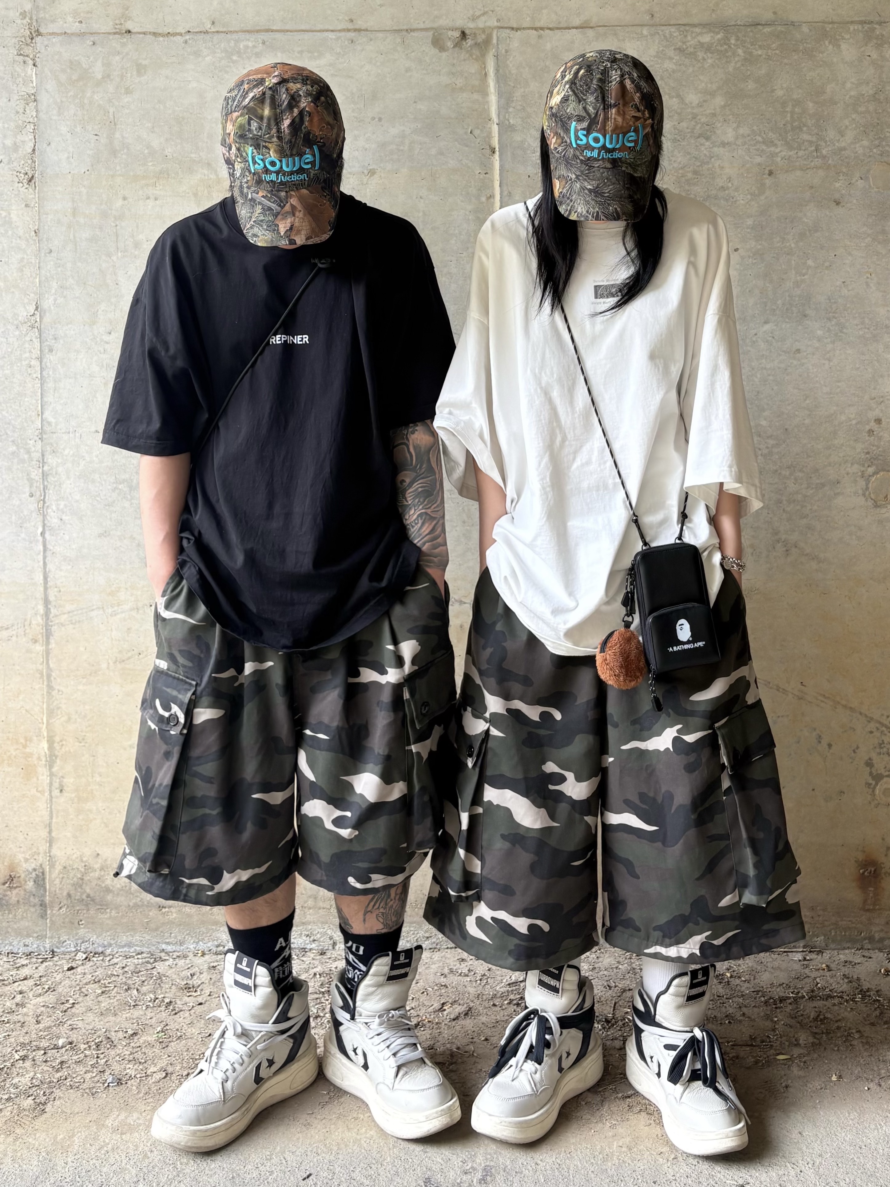 Converse x Drkshdw Turbowpn Pelican 착용 스타일 - 1