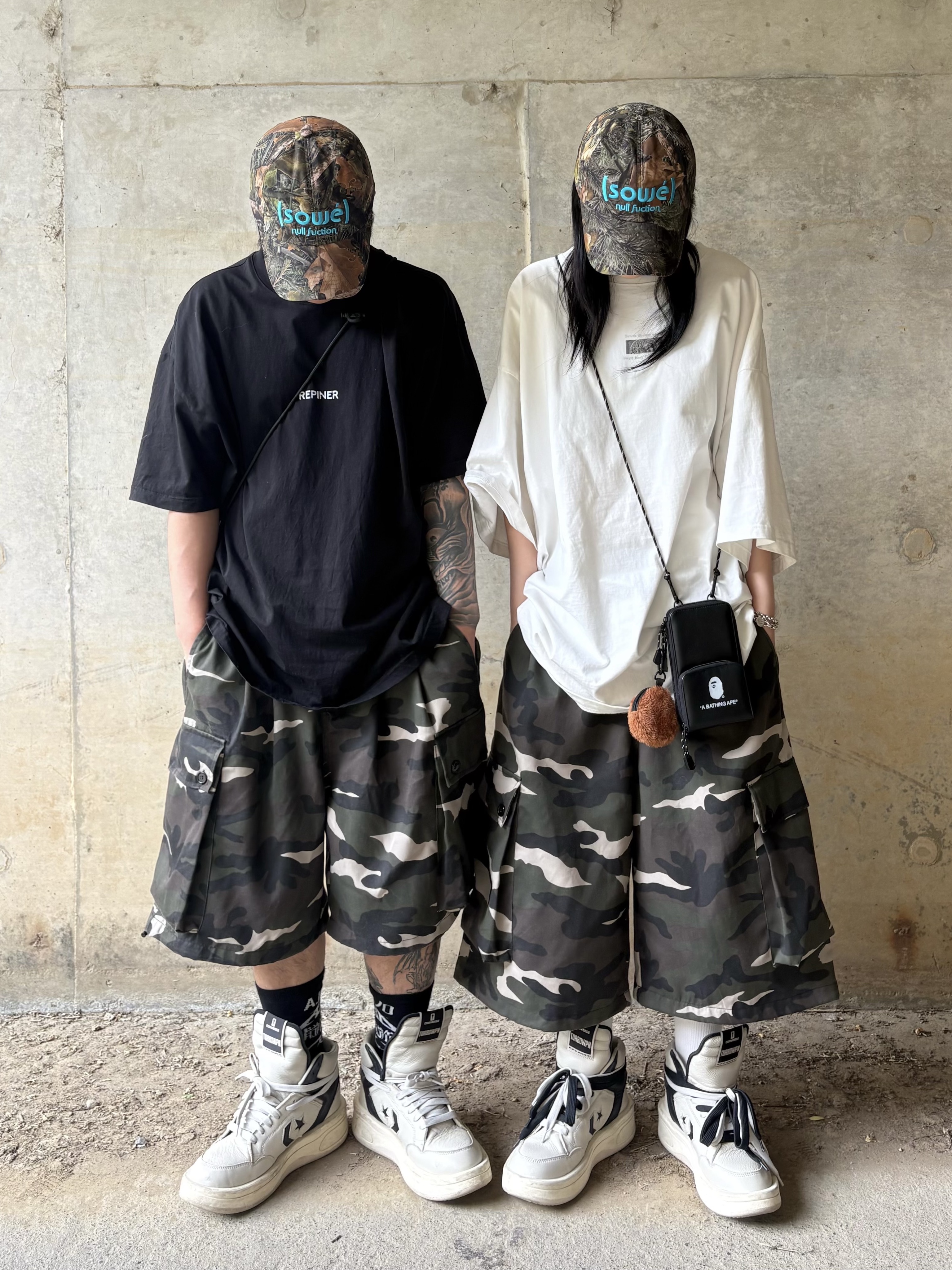 Converse x Drkshdw Turbowpn Pelican 착용 스타일 - 2