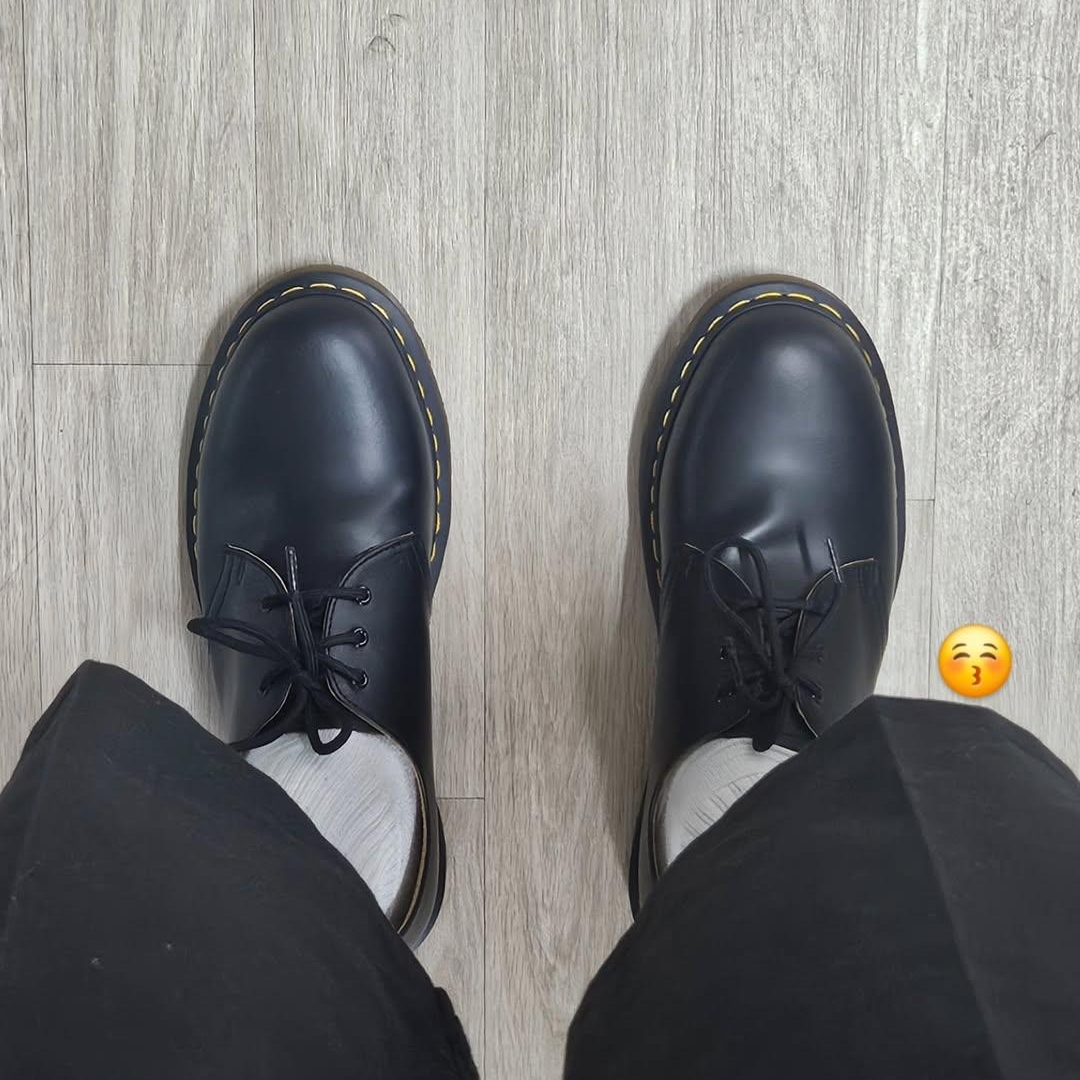 Dr. Martens 1461 Smooth Black 착용 스타일