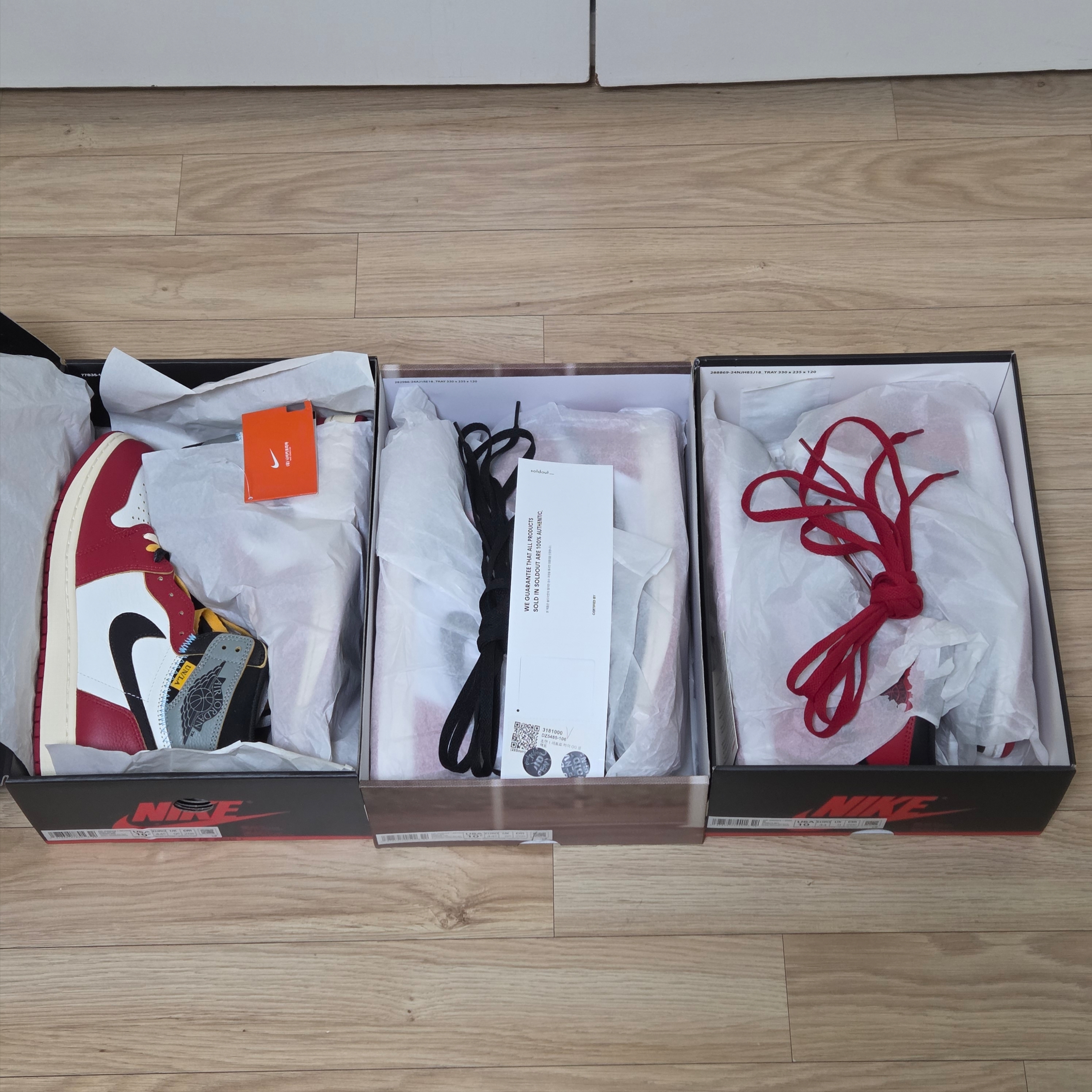 Jordan 1 High 85 Bred, Jordan 1 Retro High OG Black Toe 착용 스타일 - 2