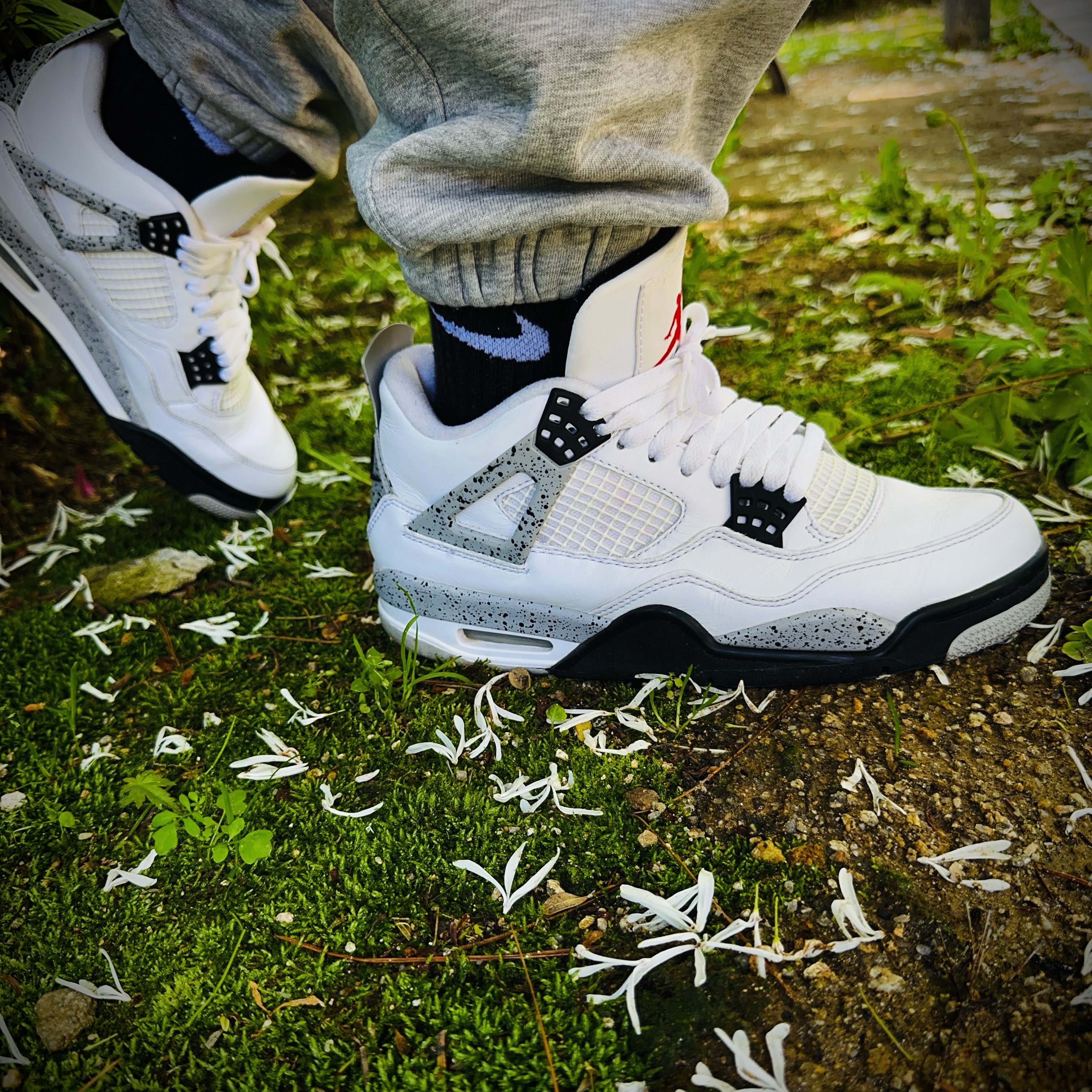Jordan 4 Retro OG White Cement 2016 착용 스타일