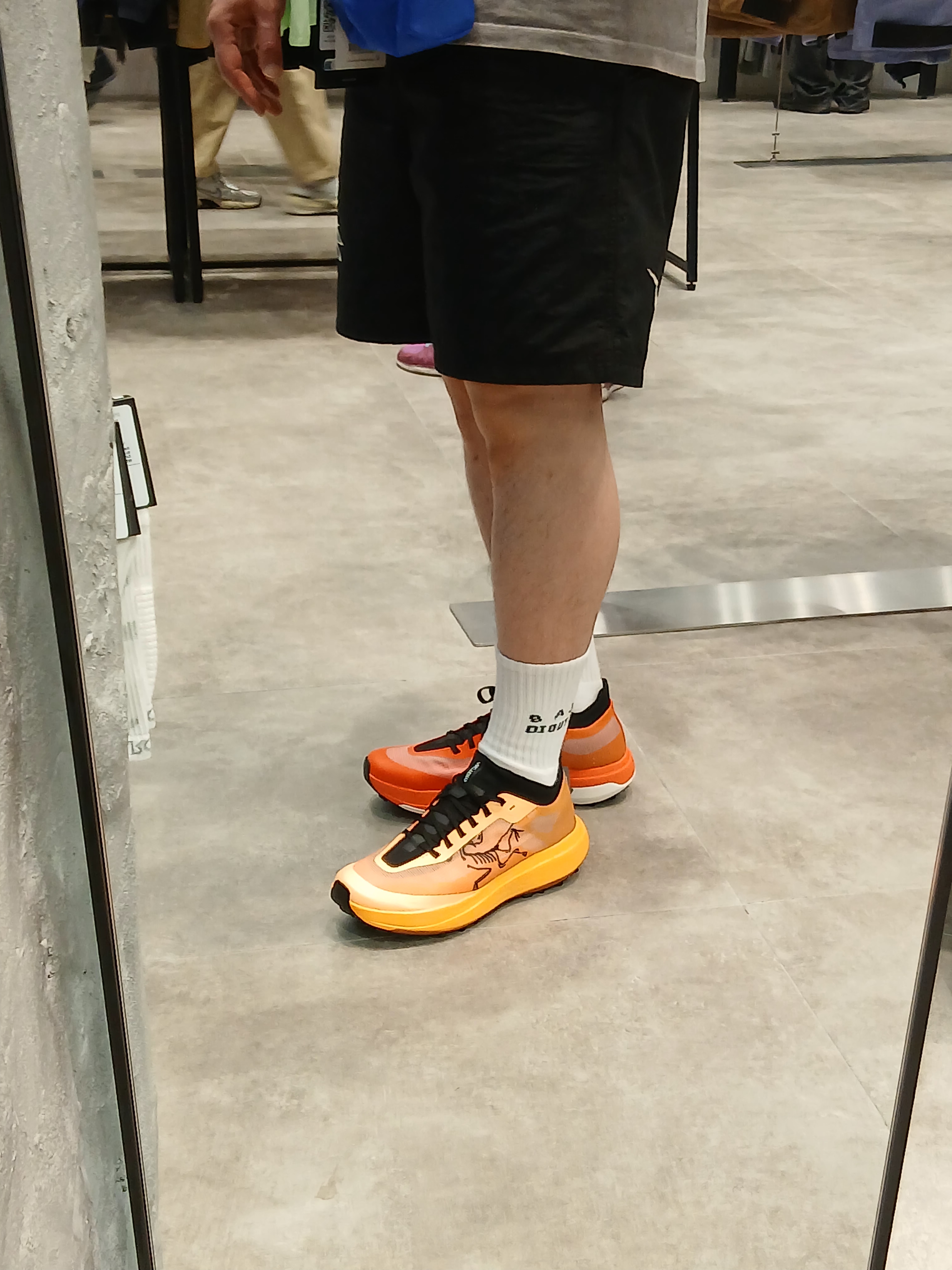 IAB Studio Socks White (5 Pack), Nike x Stussy Shorts Black (FJ9167-010) 착용 스타일 - 4
