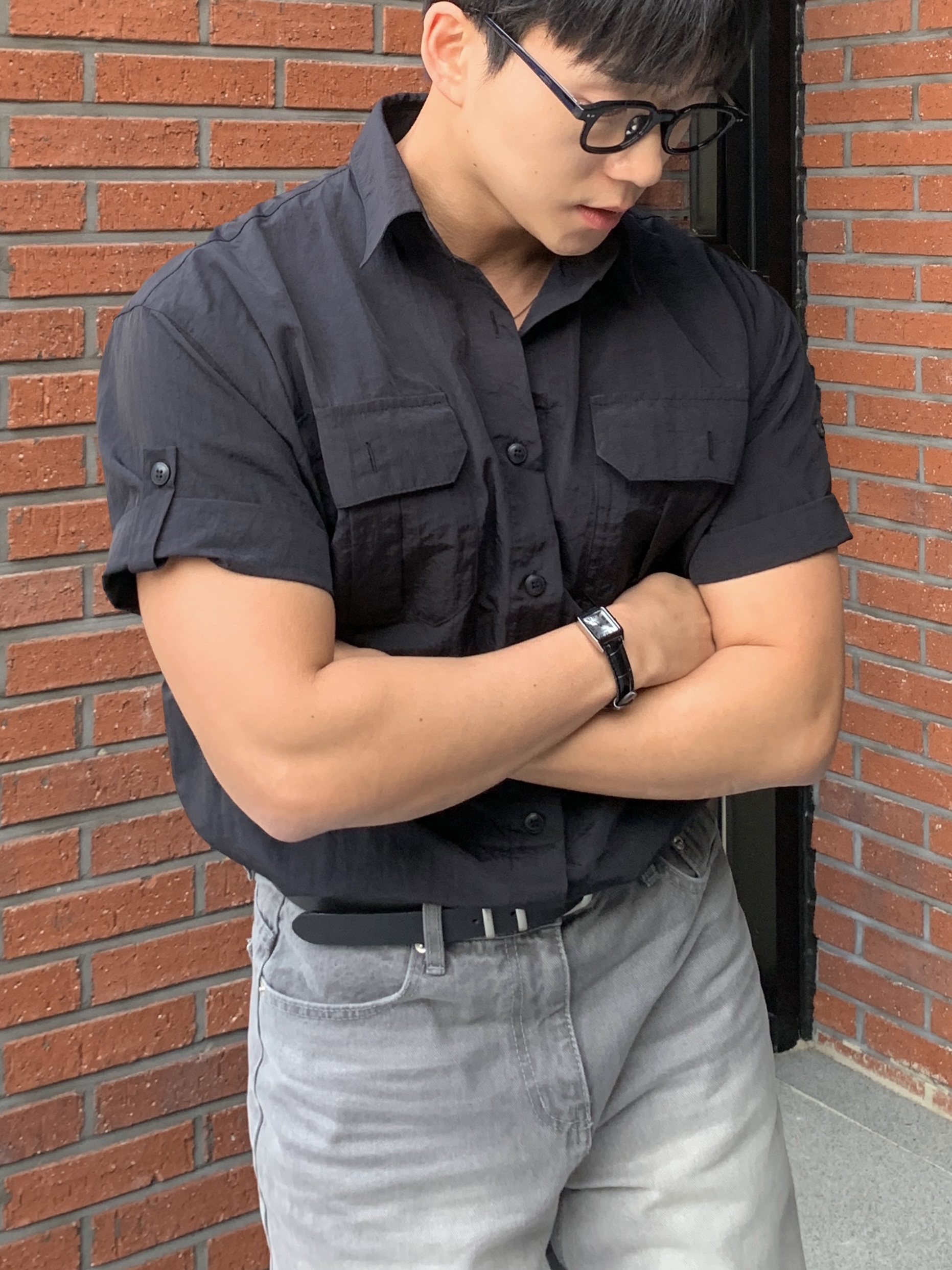 Casio LTP-V007L-7B1 착용 스타일 - 2