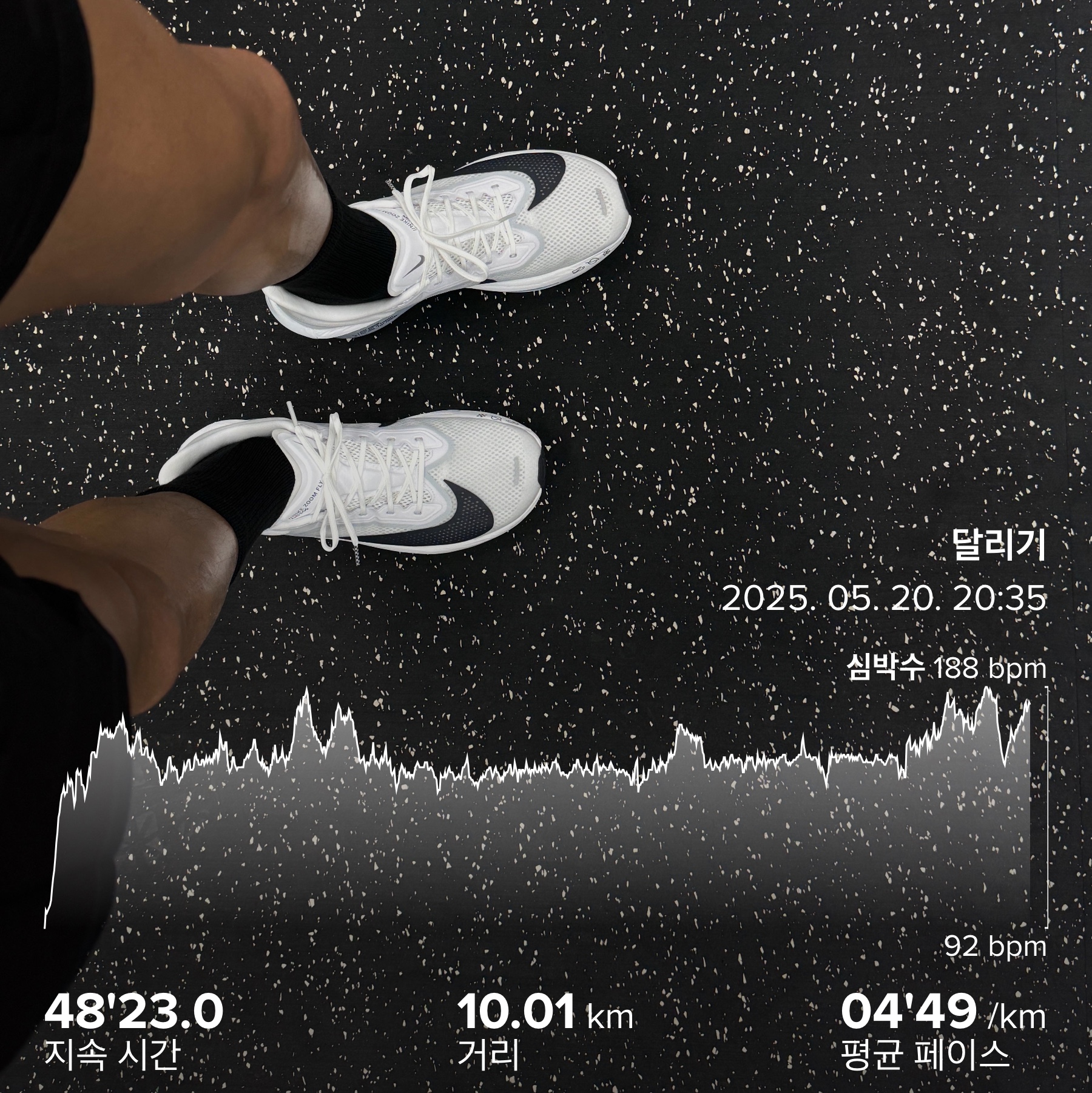 Nike Zoom Fly 6 White Pure Platinum 착용 스타일