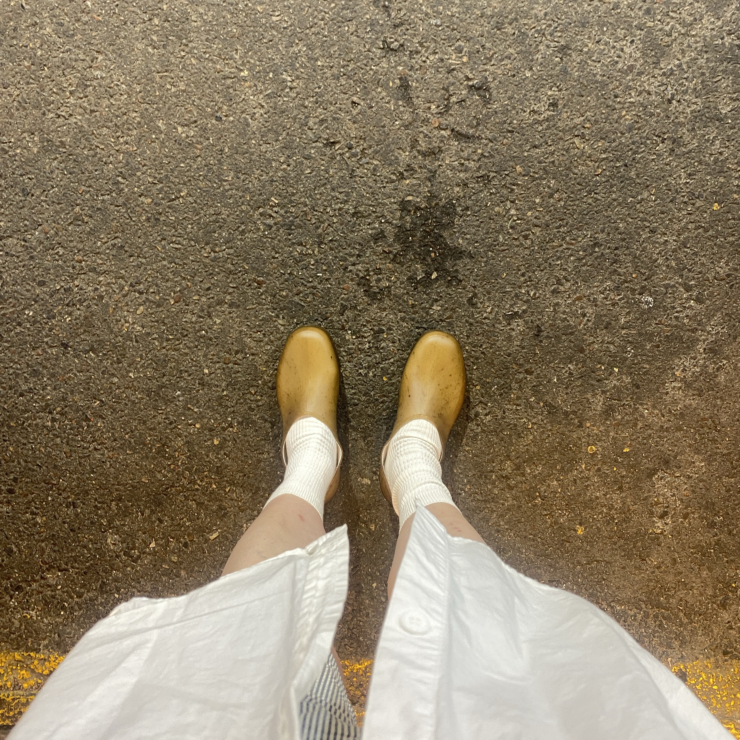 Plasticana Gardana Clog Chanvre - 25SS 착용 스타일