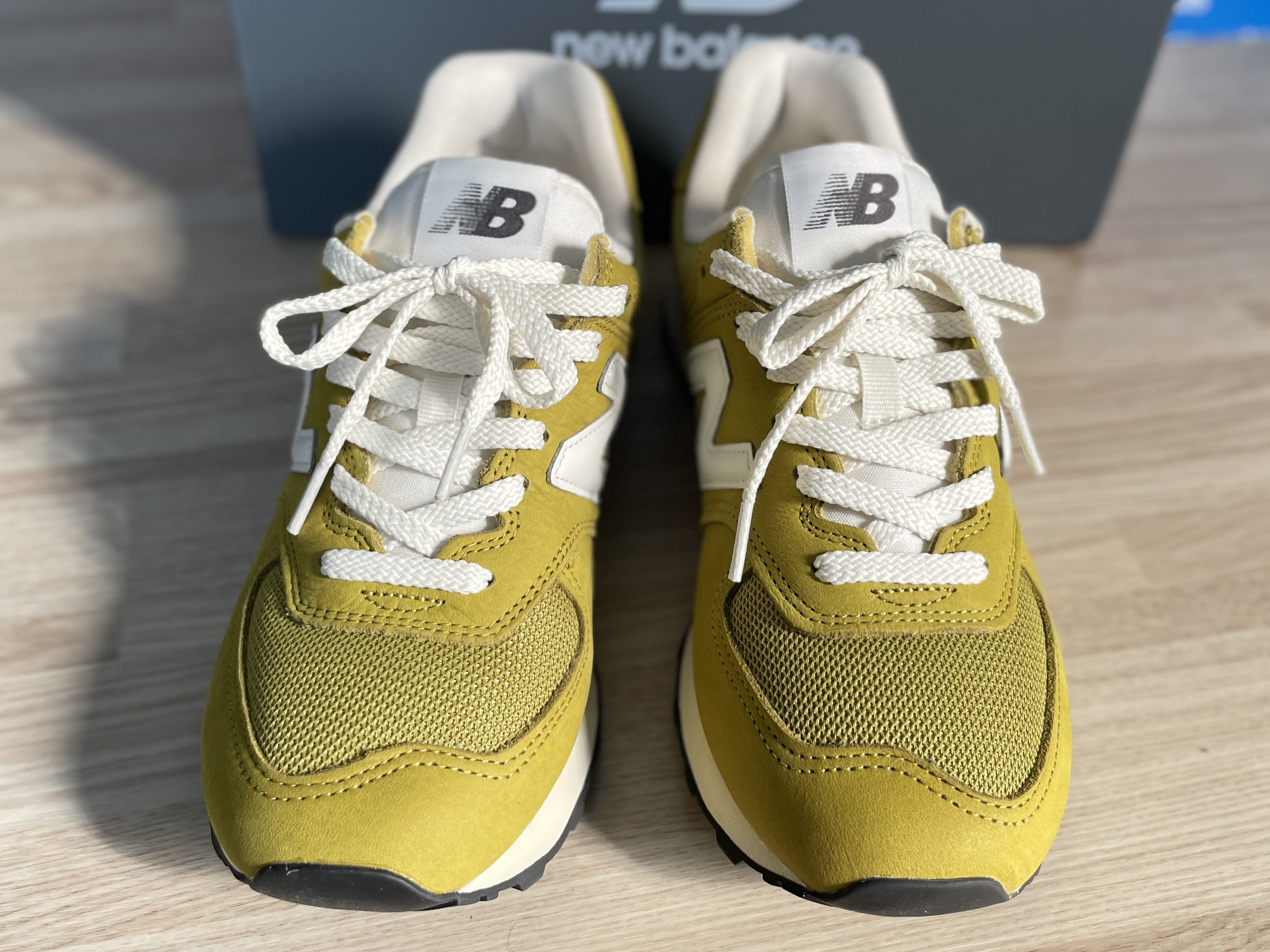 New Balance 574 Marshland - D Standard 착용 스타일 - 3