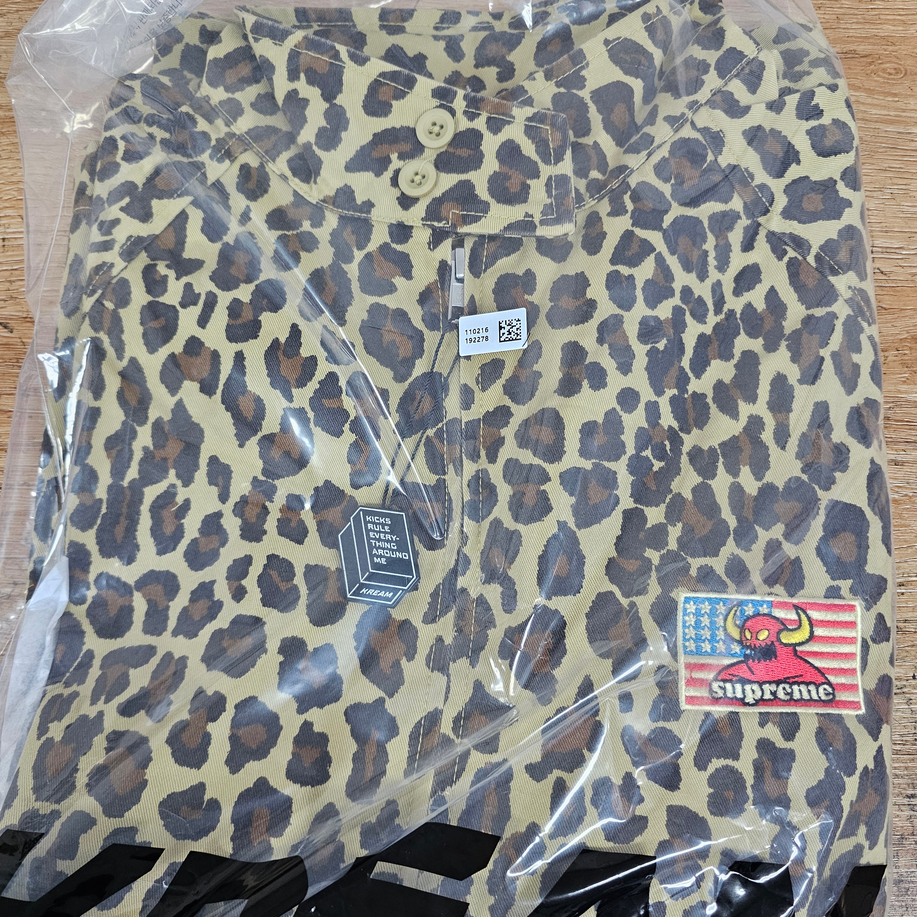 Supreme x Toy Machine Harrington Jacket Leopard - 24SS 착용 스타일