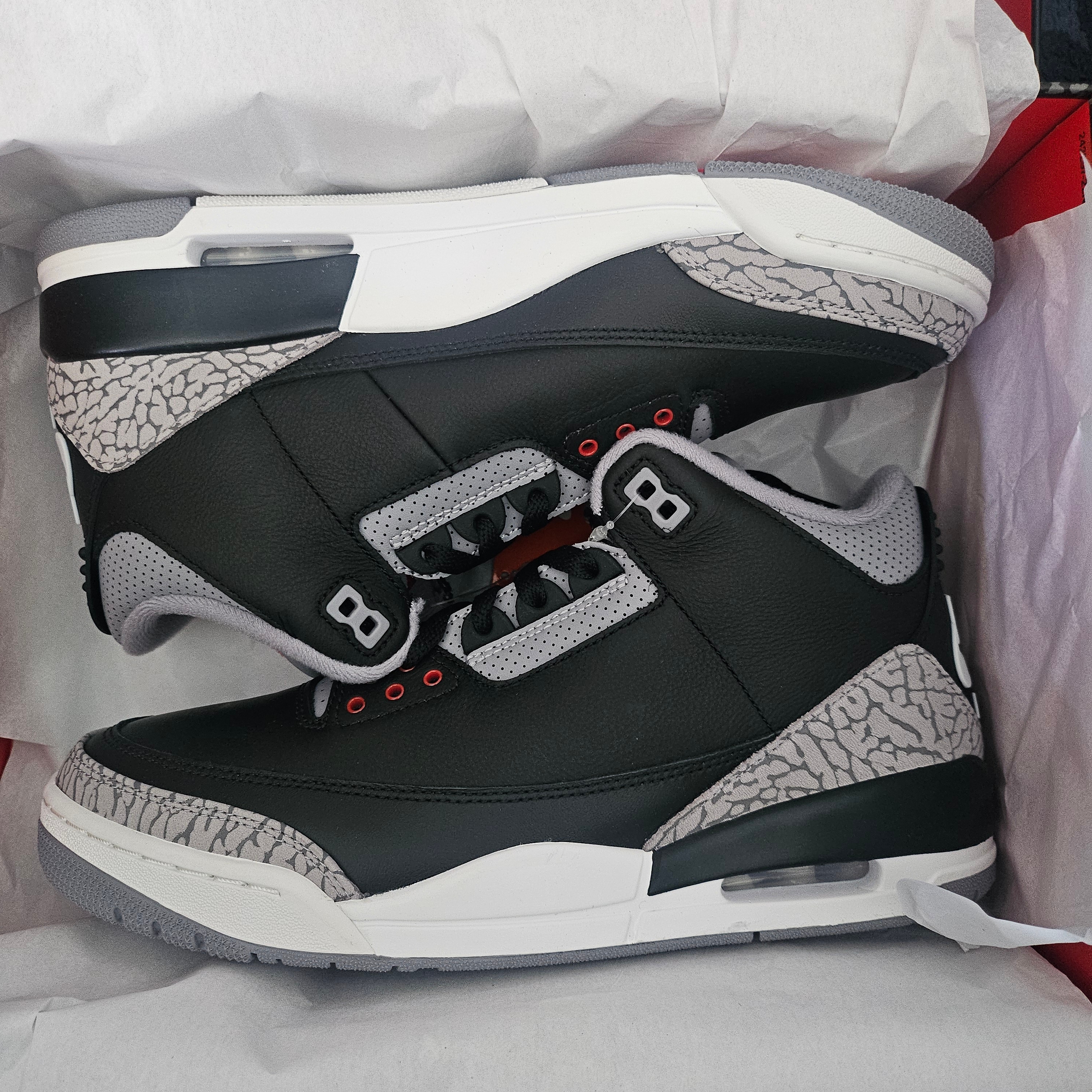 Jordan 3 Retro Black Cement 2024 착용 스타일 - 2