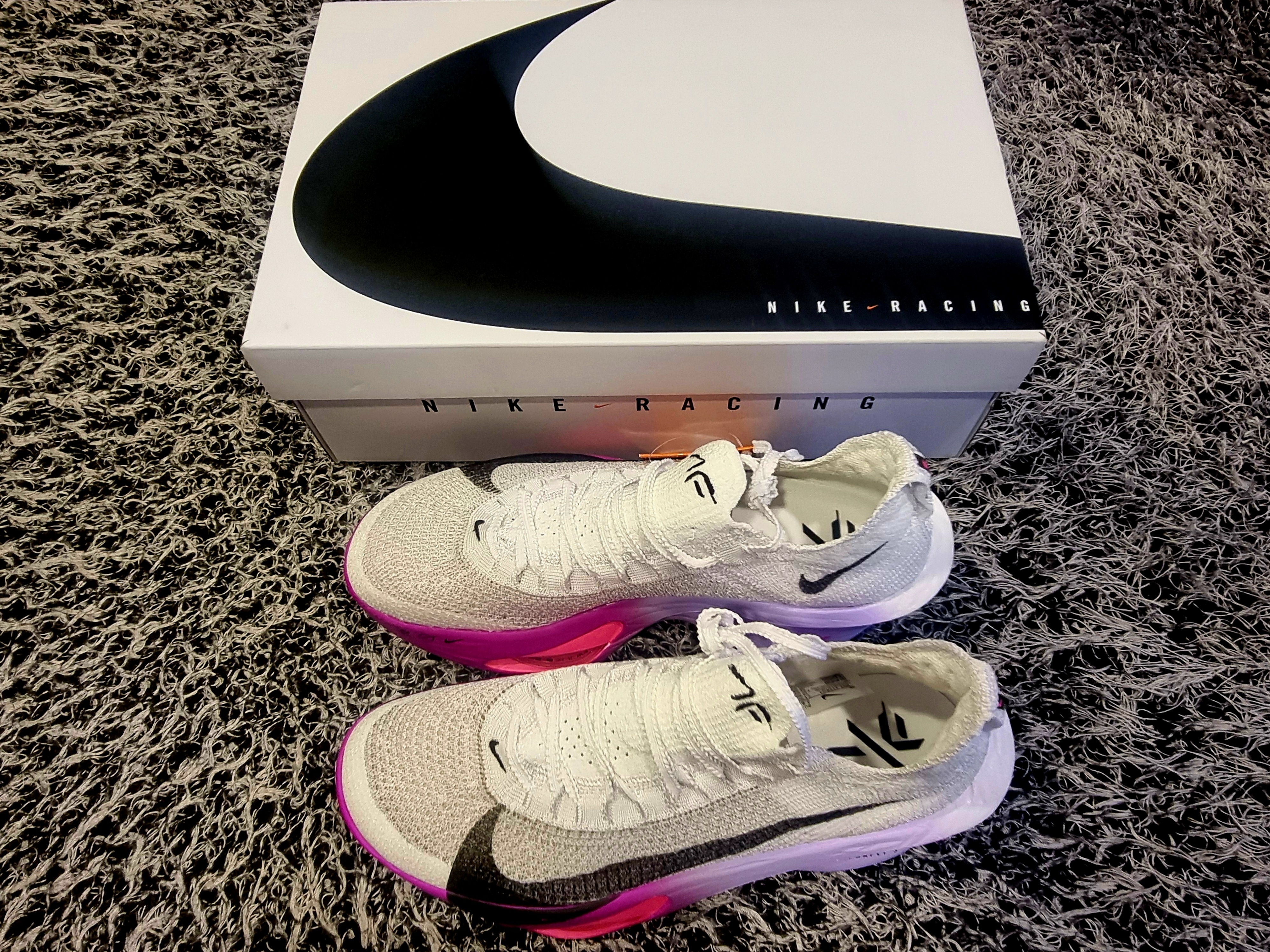 Nike Air Zoom Alphafly Next% 3 Hyper Pink 착용 스타일 - 7