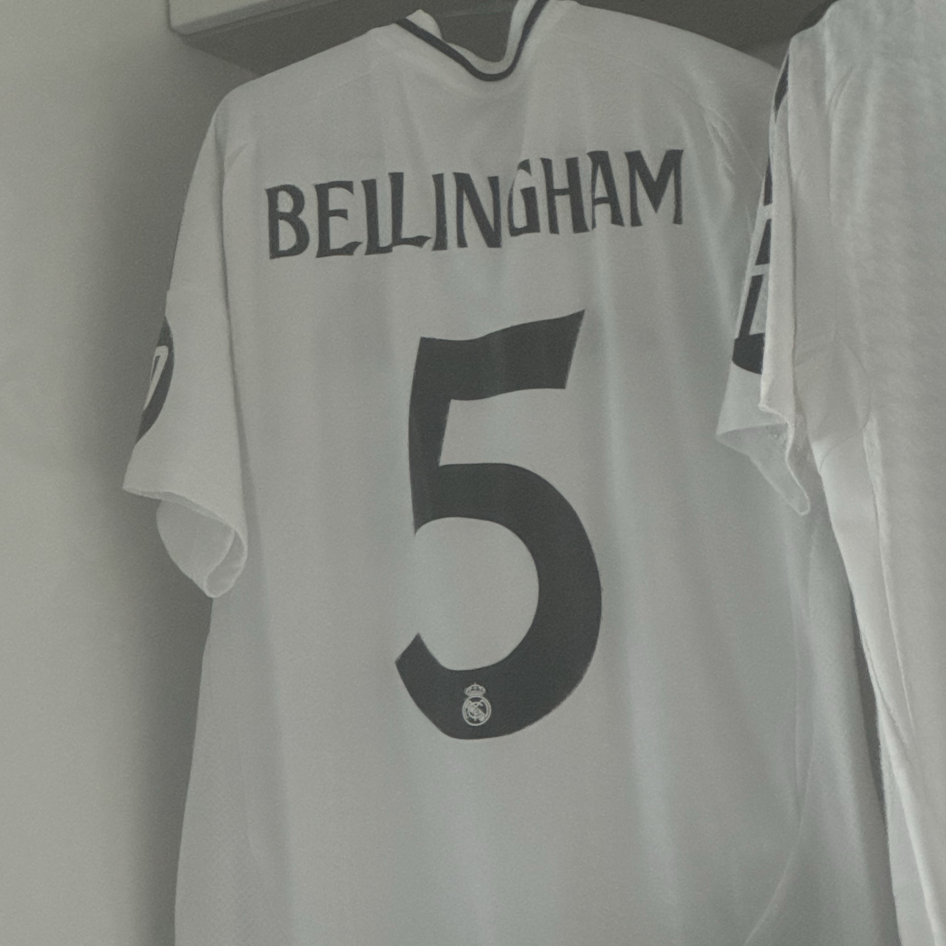 Adidas Real Madrid 2024/25 Home Jersey White - KR Sizing (Non Marking Ver.) 착용 스타일
