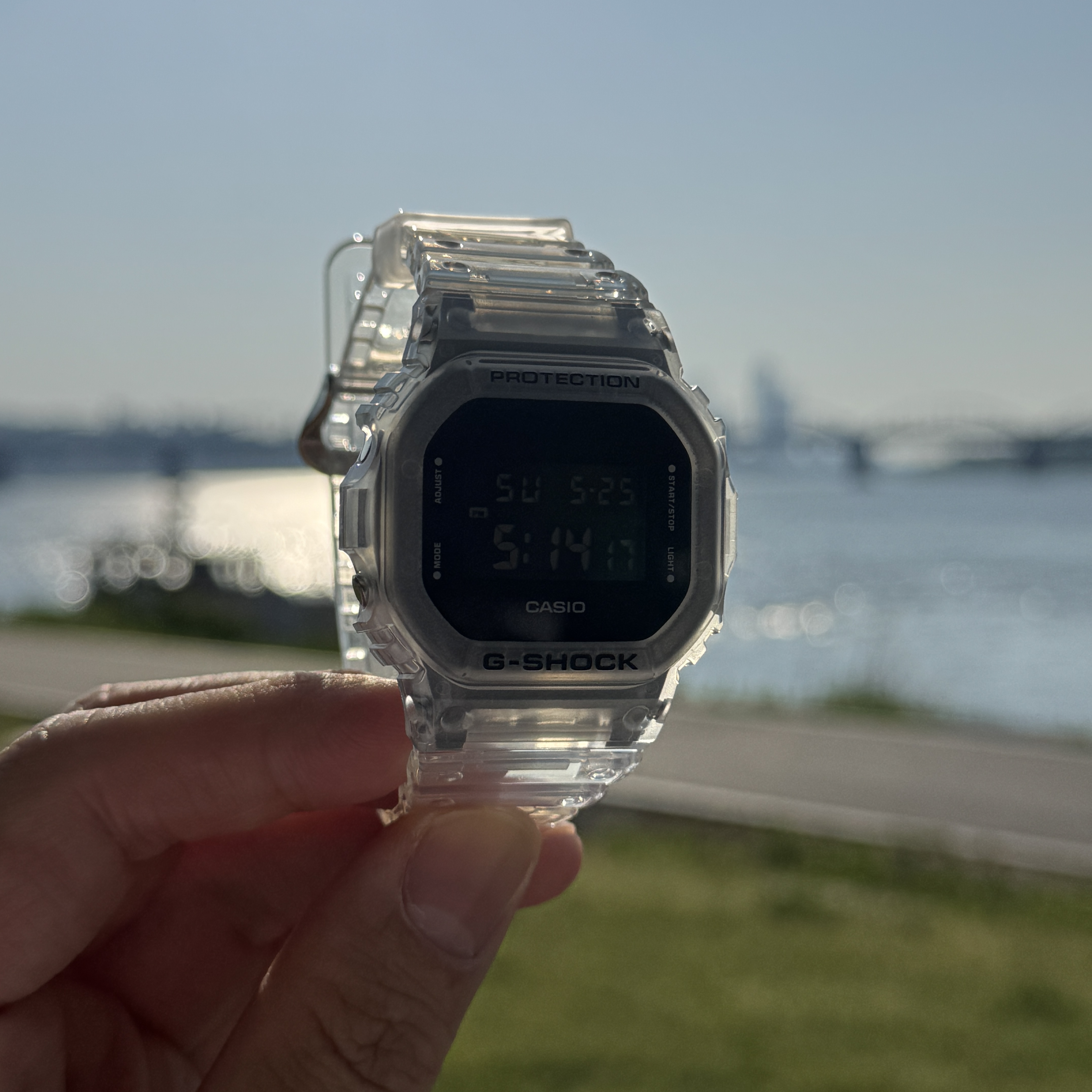 Casio G-Shock DW-5600USKE-7 착용 스타일 - 2