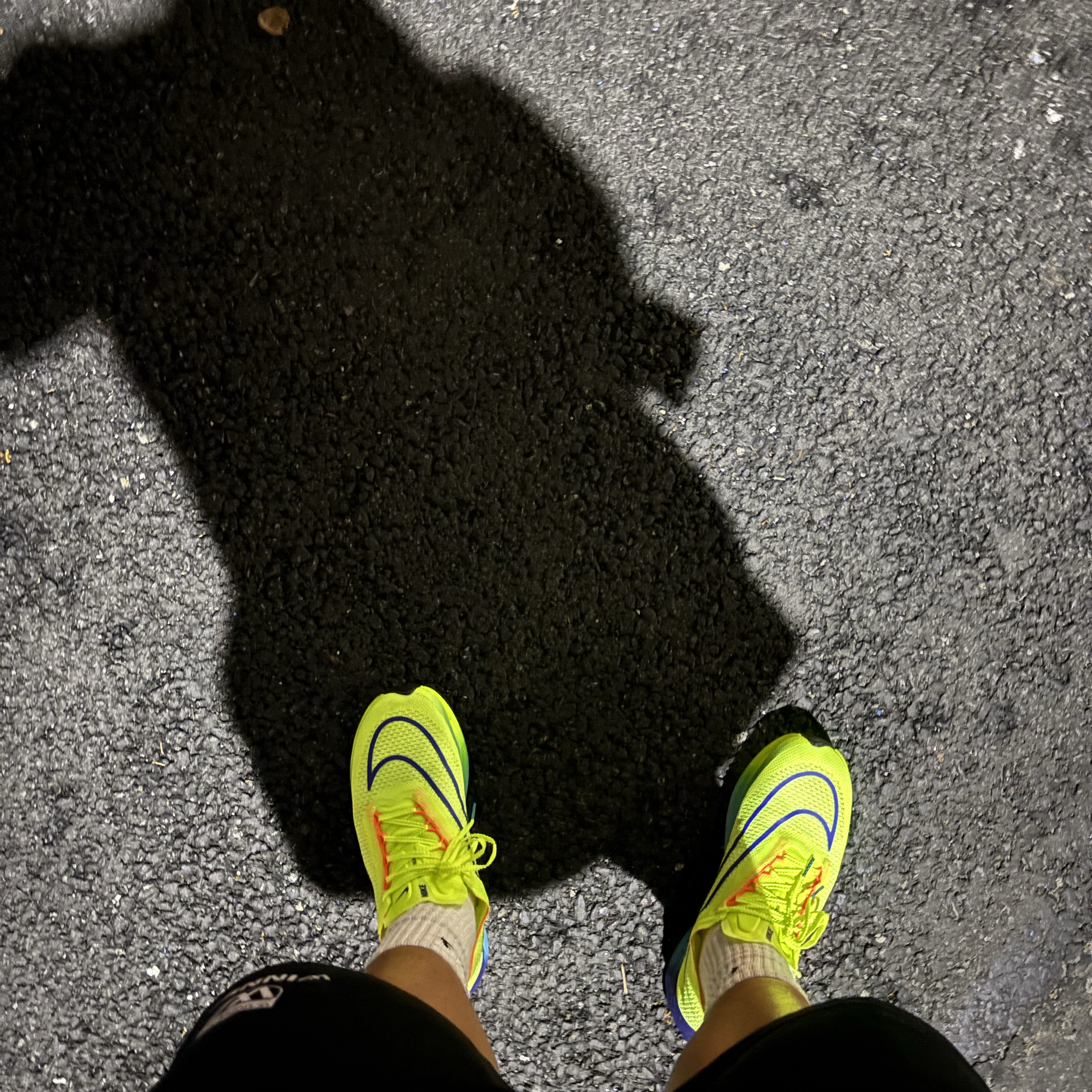 Nike ZoomX Streakfly Volt Black 착용 스타일