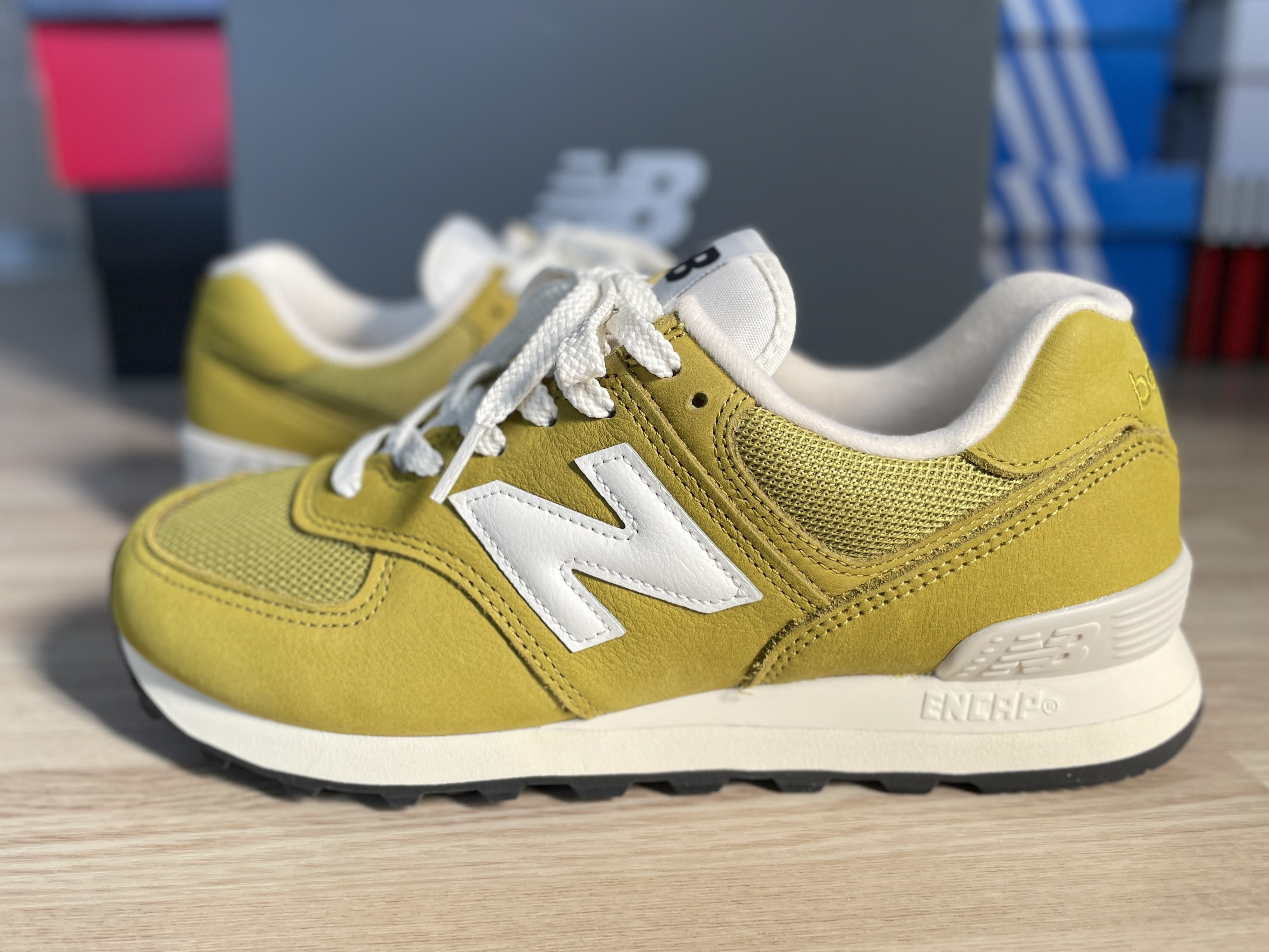 New Balance 574 Marshland - D Standard 착용 스타일 - 2
