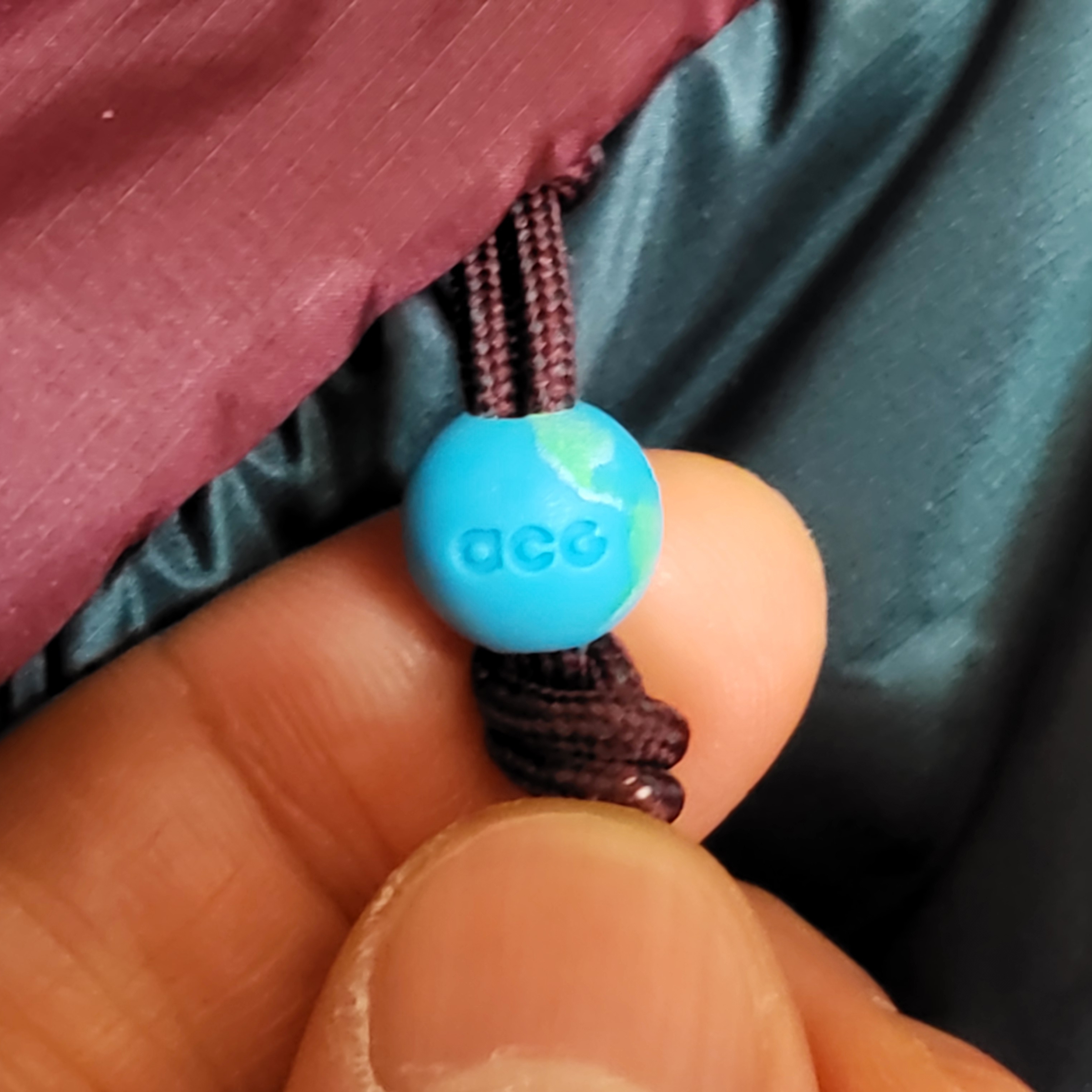 Nike ACG Therma-Fit ADV Lunar Lake Puffer Jacket Night Maroon - Asia 착용 스타일 - 6