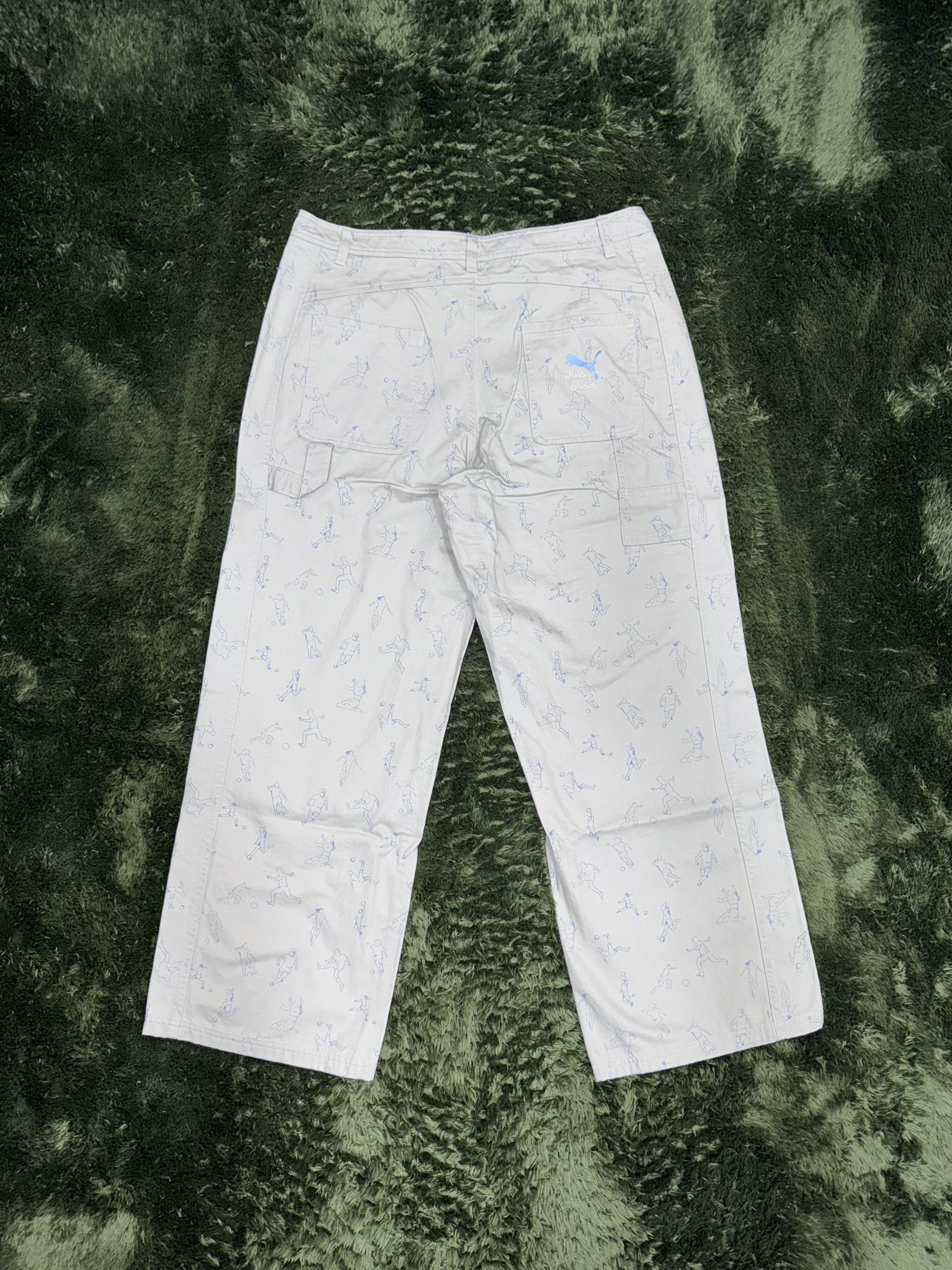 (W) Puma x KidSuper Pants Desert Dust 착용 스타일 - 6