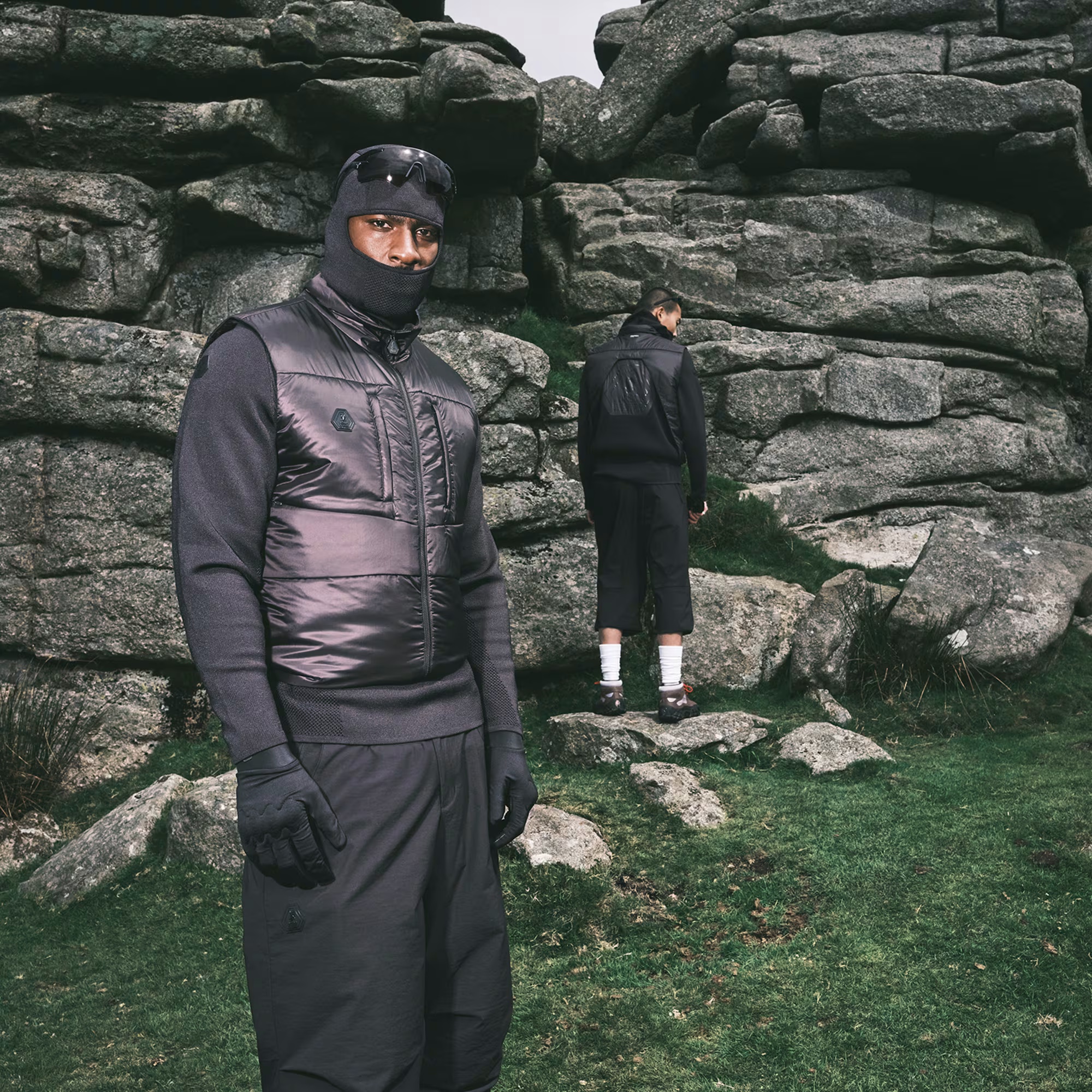 Puma x Skepta Vest Black 착용 스타일