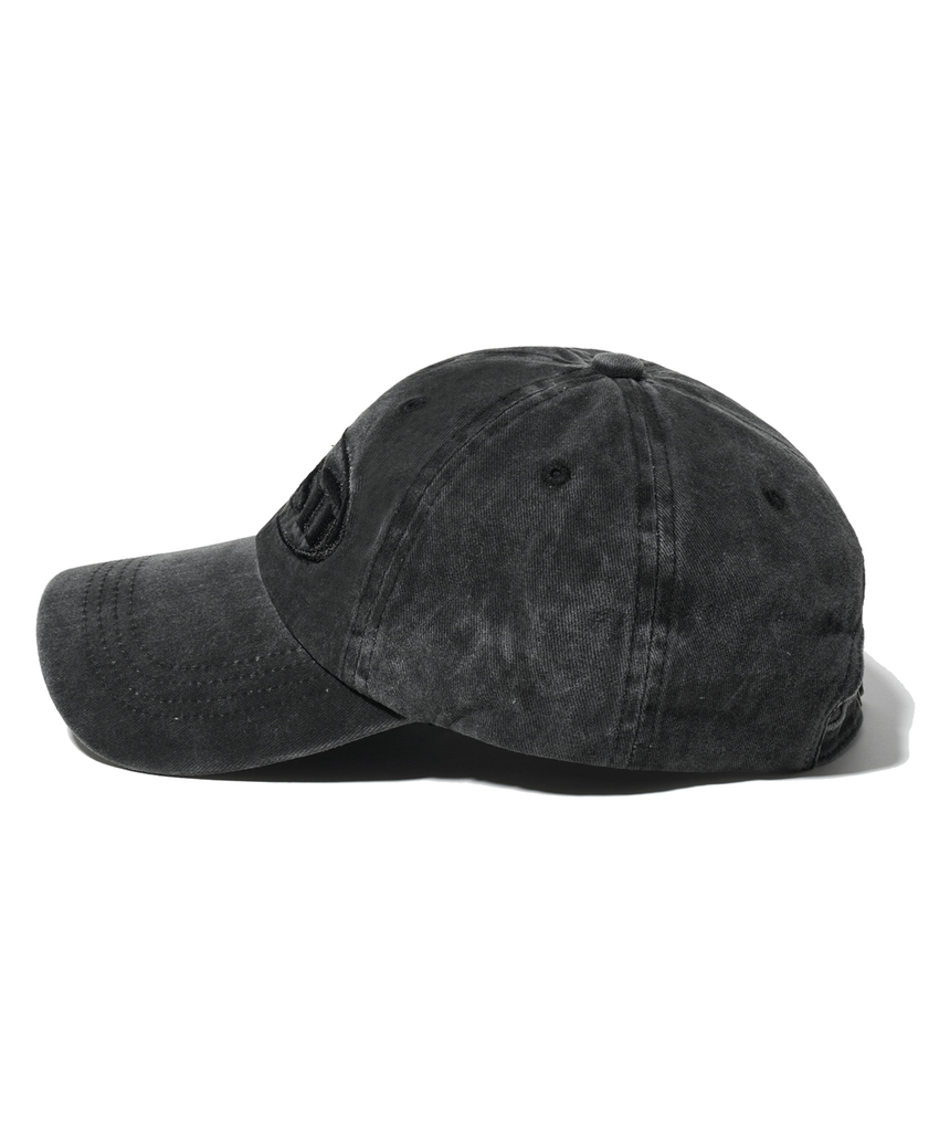 페이지시시 오발 로고 피그먼트 볼캡 블랙(pagesiisii Oval Logo Pigment Ball Cap Black) - 3